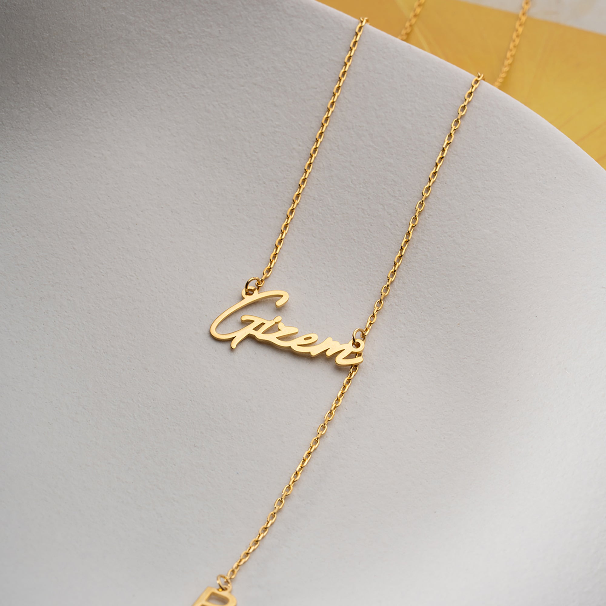 RIU Y NAME KEDJA | 925 SILVER 