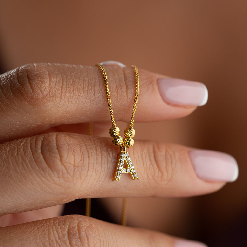 DORIKA INITIAL HALSBAND | 925 SILVER