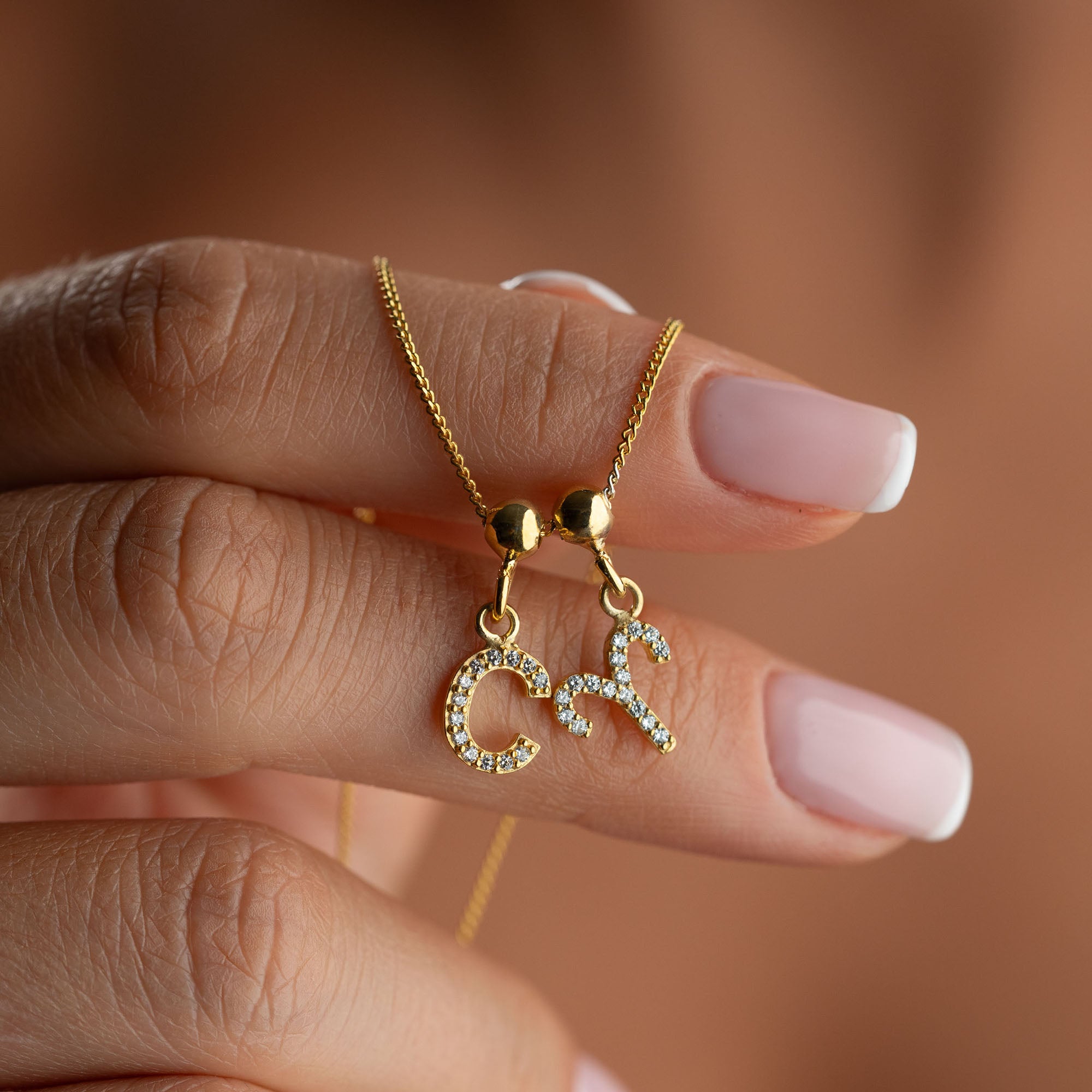 CELESTIAL BOKSTAVSHALSBAND | 925 SILVER