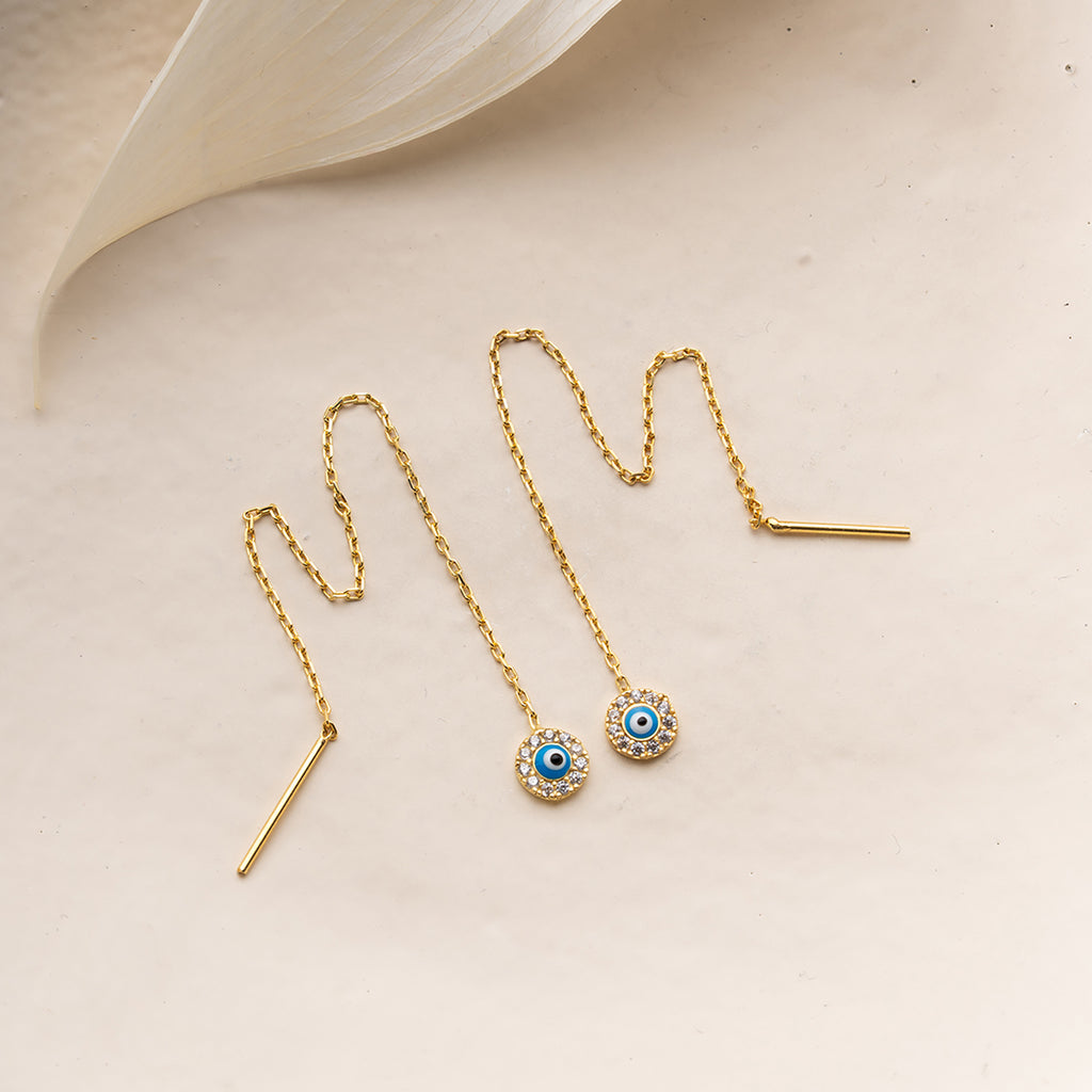 MEE NAZAR ÖRHÄNGEN | 925 SILVER