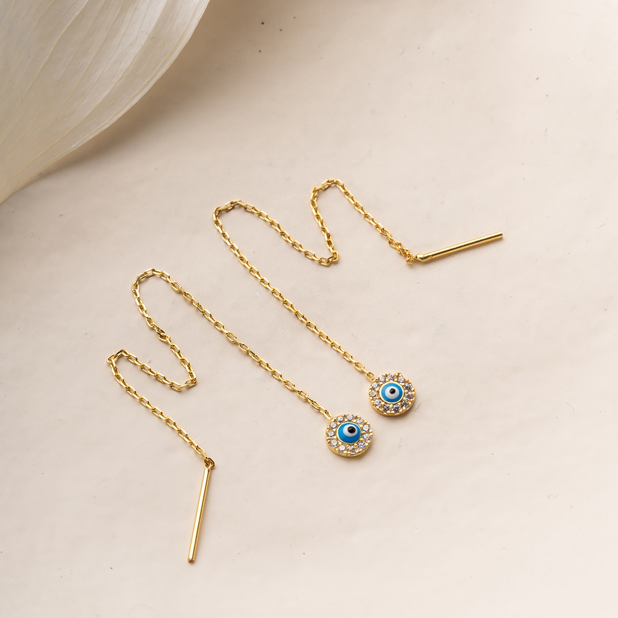 MEE NAZAR ÖRHÄNGEN | 925 SILVER