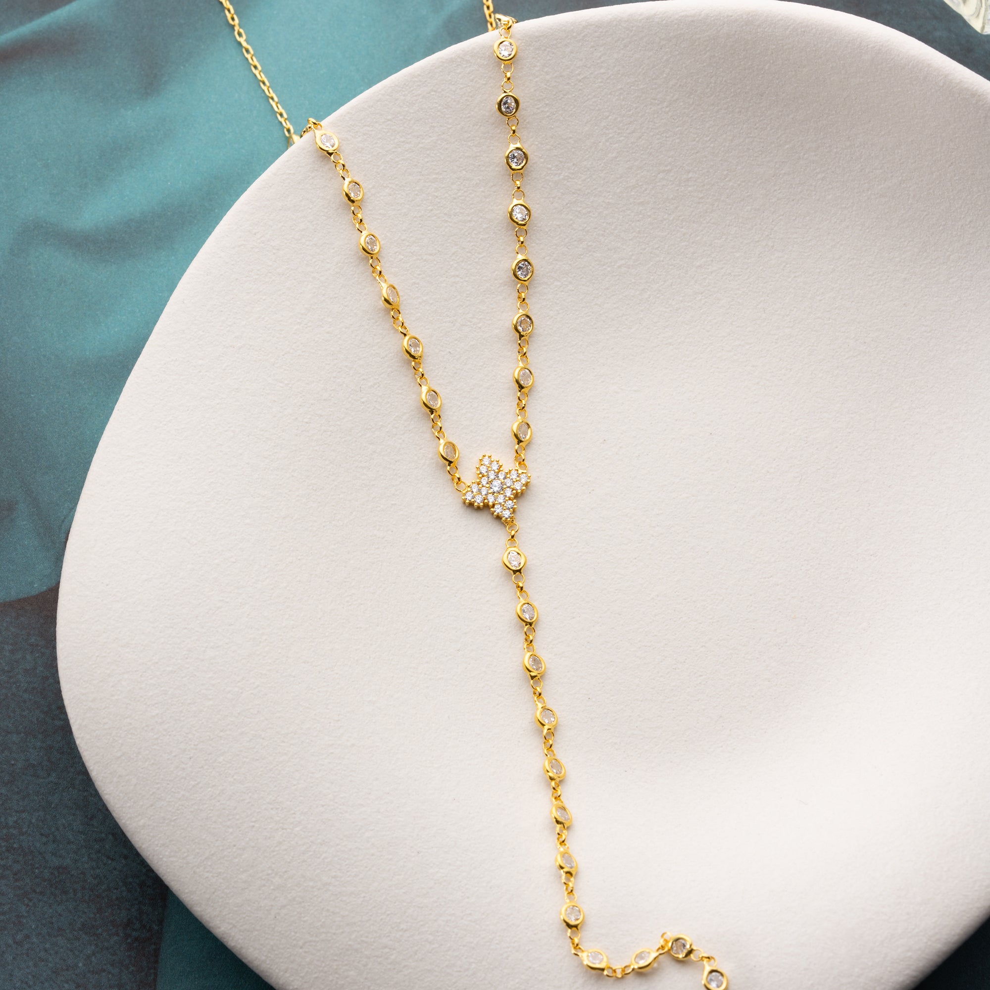 LUMINA HALSBAND Y-DESIGN | 925 SILVER