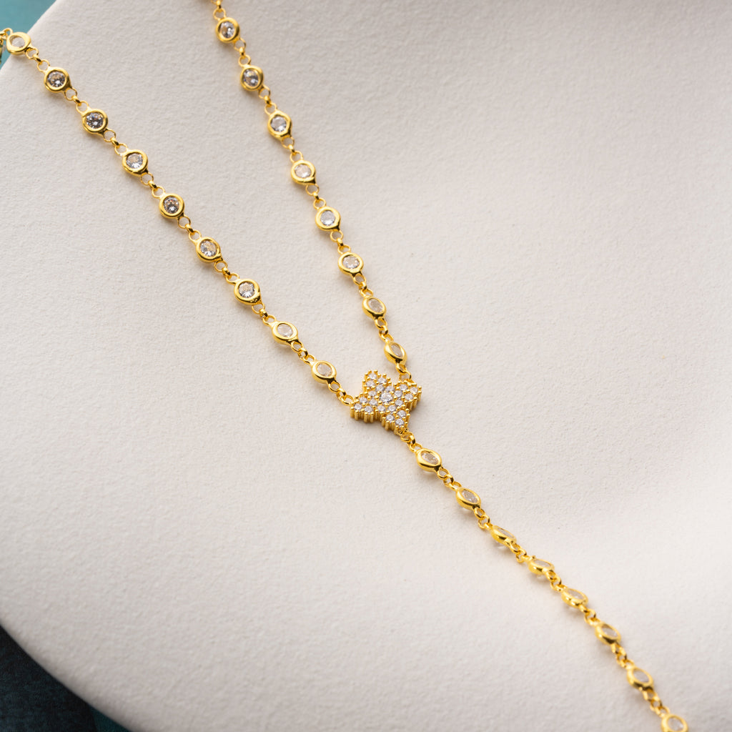 LUMINA HALSBAND Y-DESIGN | 925 SILVER