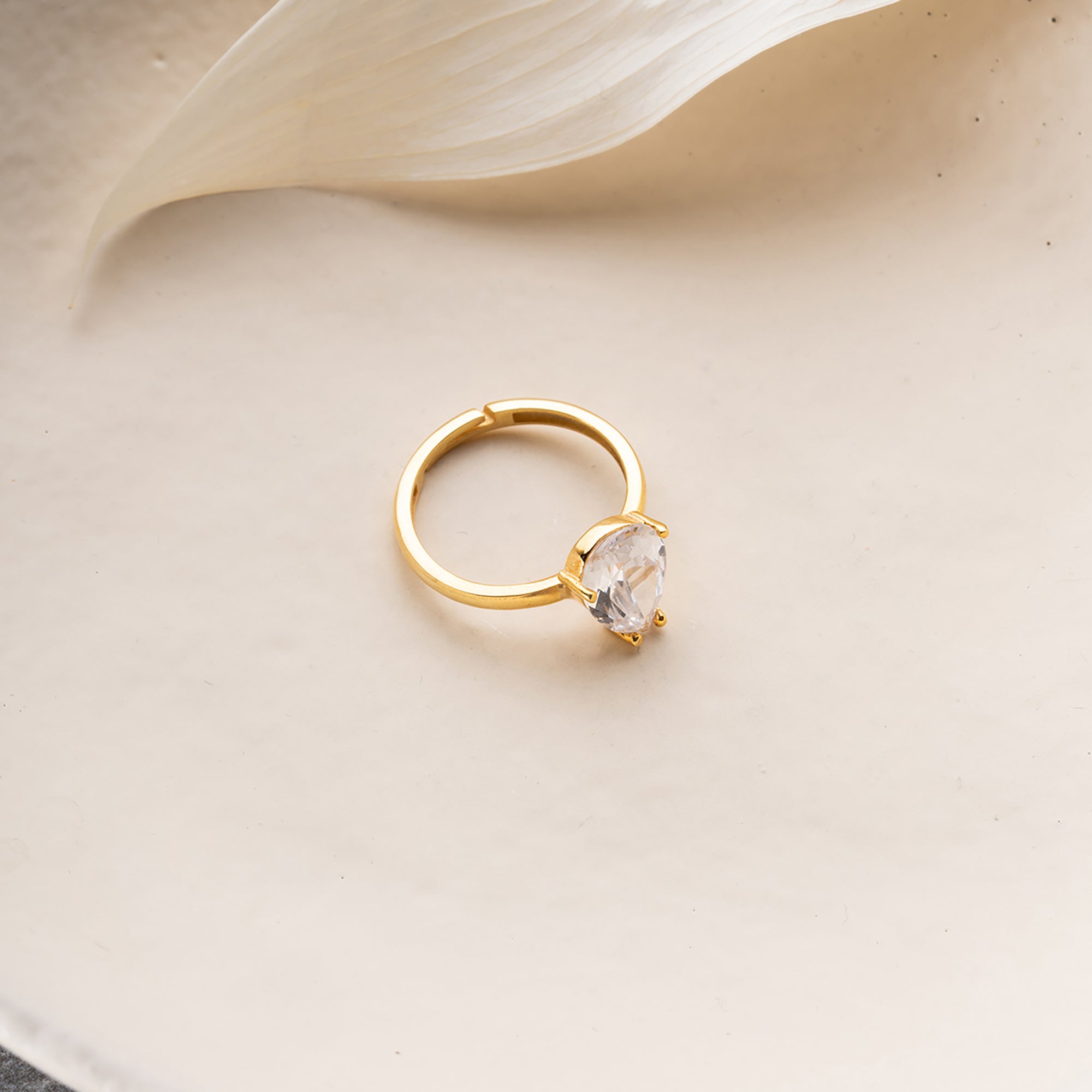 STOR DROPPRING | 925 SILVER