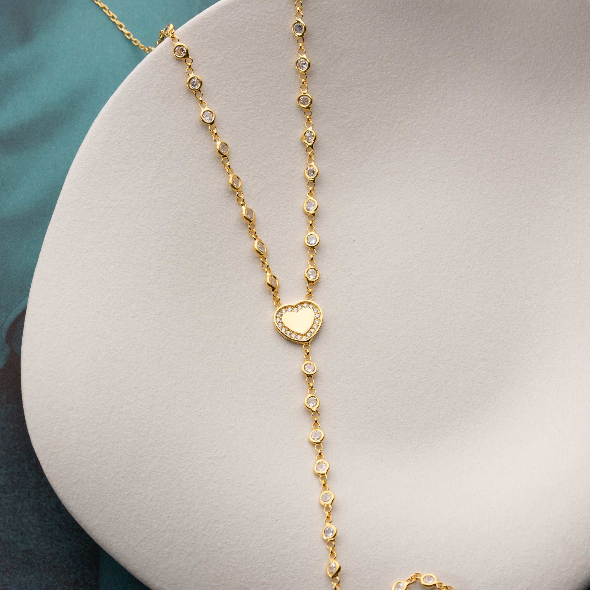 HJÄRTA Y HALSBAND | 925 SILVER