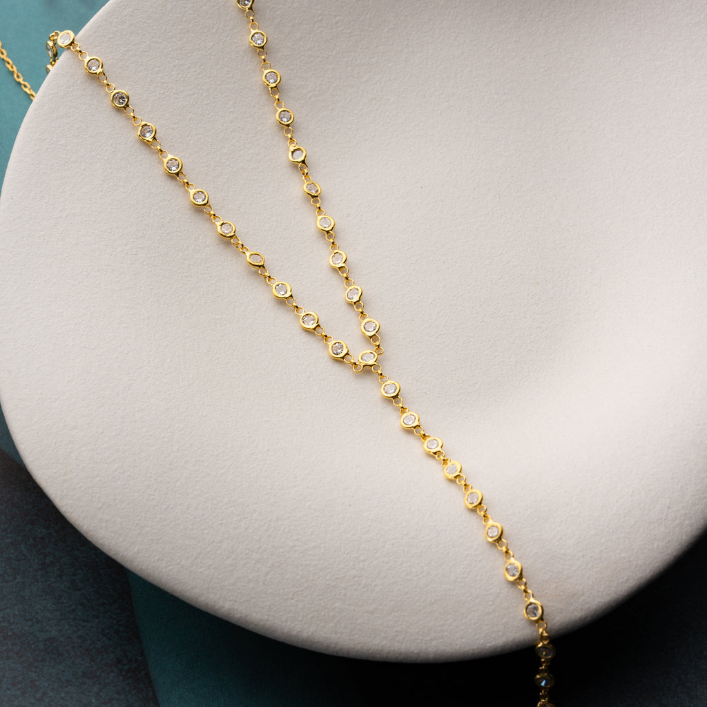 ELEGANCE Y HALSBAND | 925 SILVER