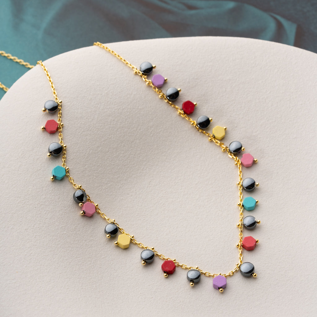 MOSAIC HALSBAND | 925 SILVER