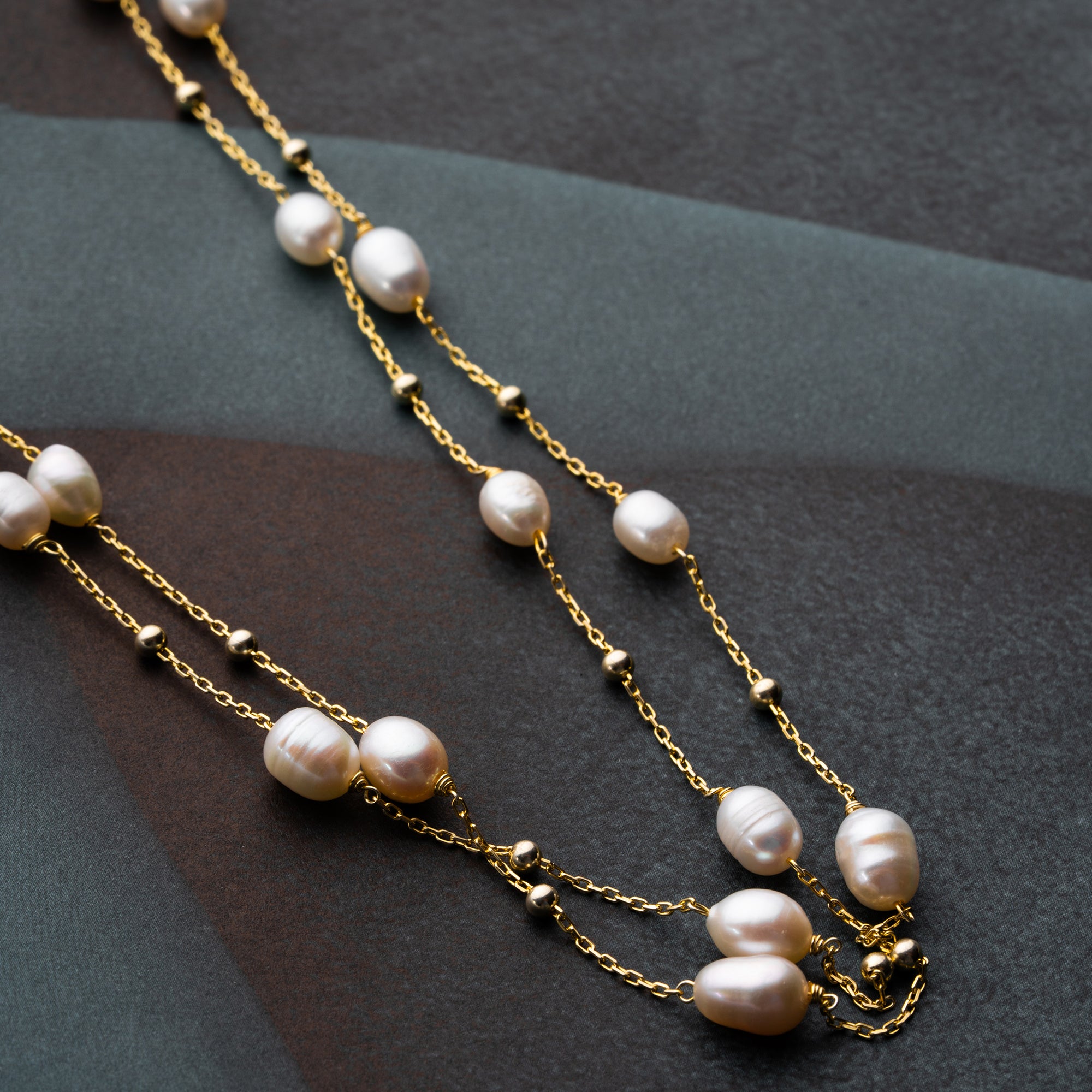 LUNARA PEARL HALSBAND | 925 SILVER