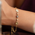 AURELIA INITIAL ARMBAND | 925 SILVER