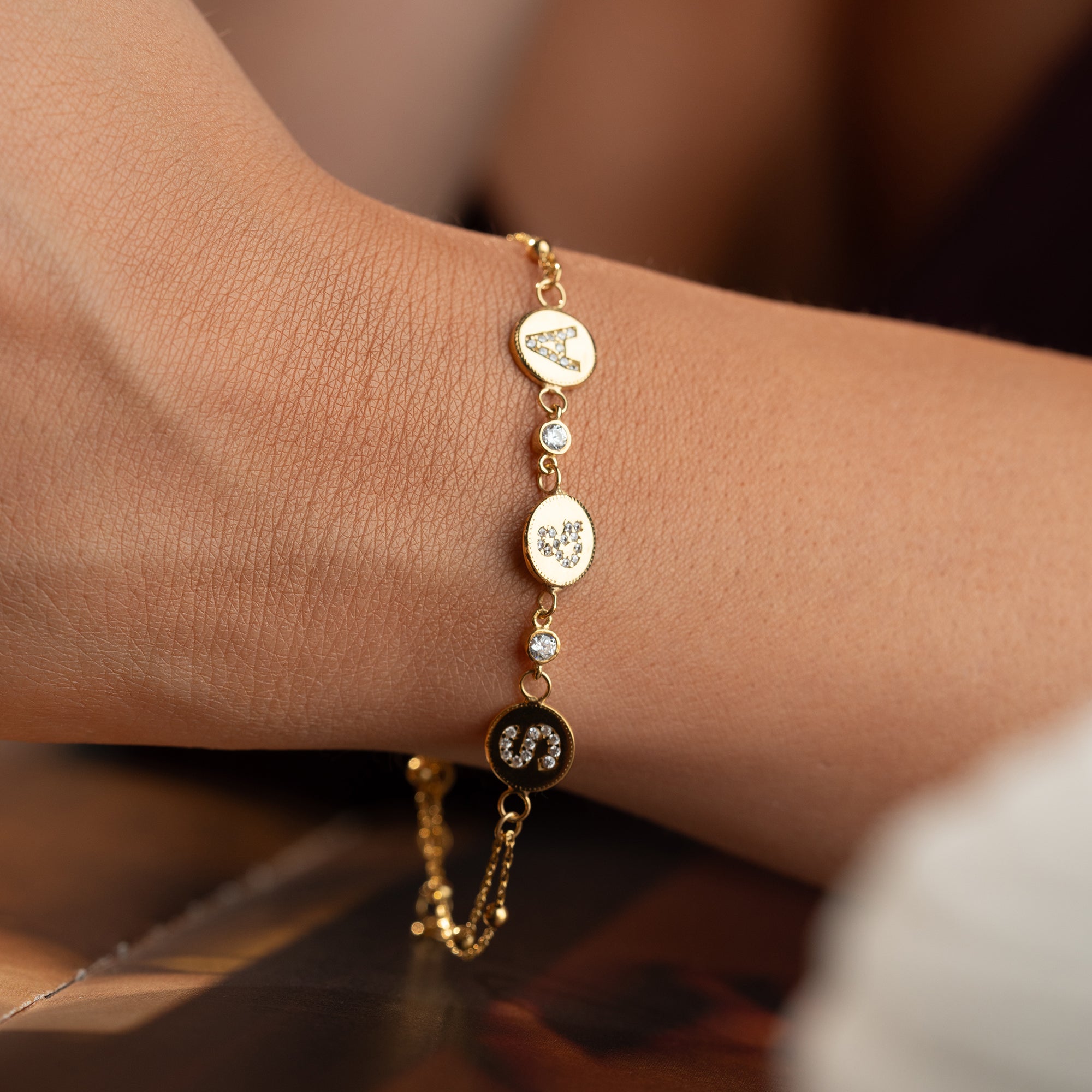 ETERNITY INITIAL & ARMBAND | 925 SILVER