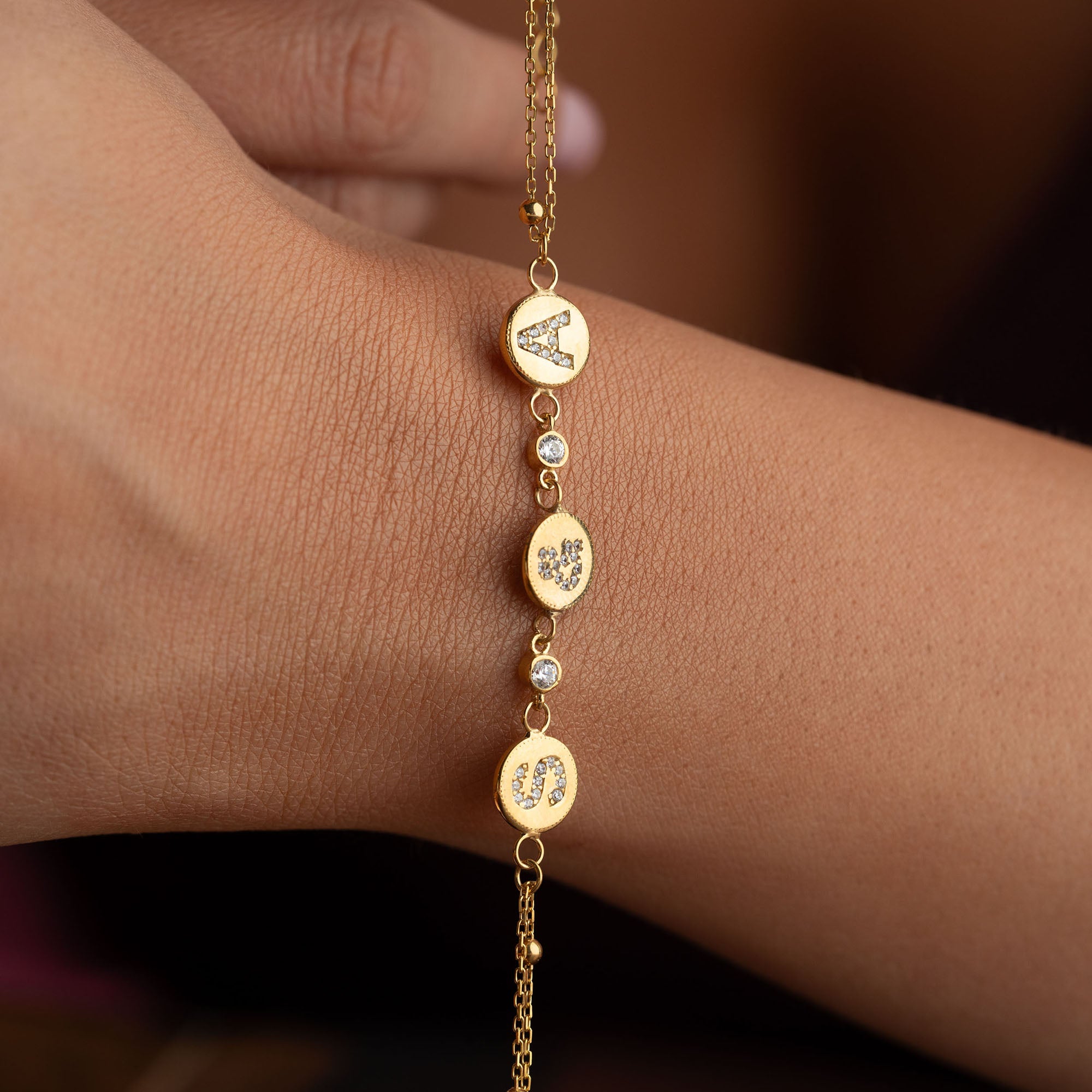 ETERNITY INITIAL & ARMBAND | 925 SILVER
