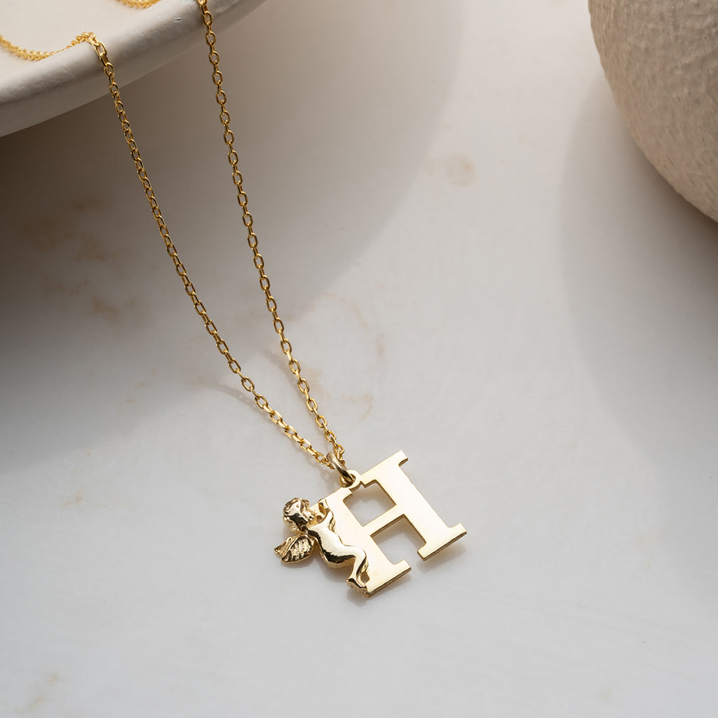 ÄNGLAR BREV KRAGE | 925 SILVER