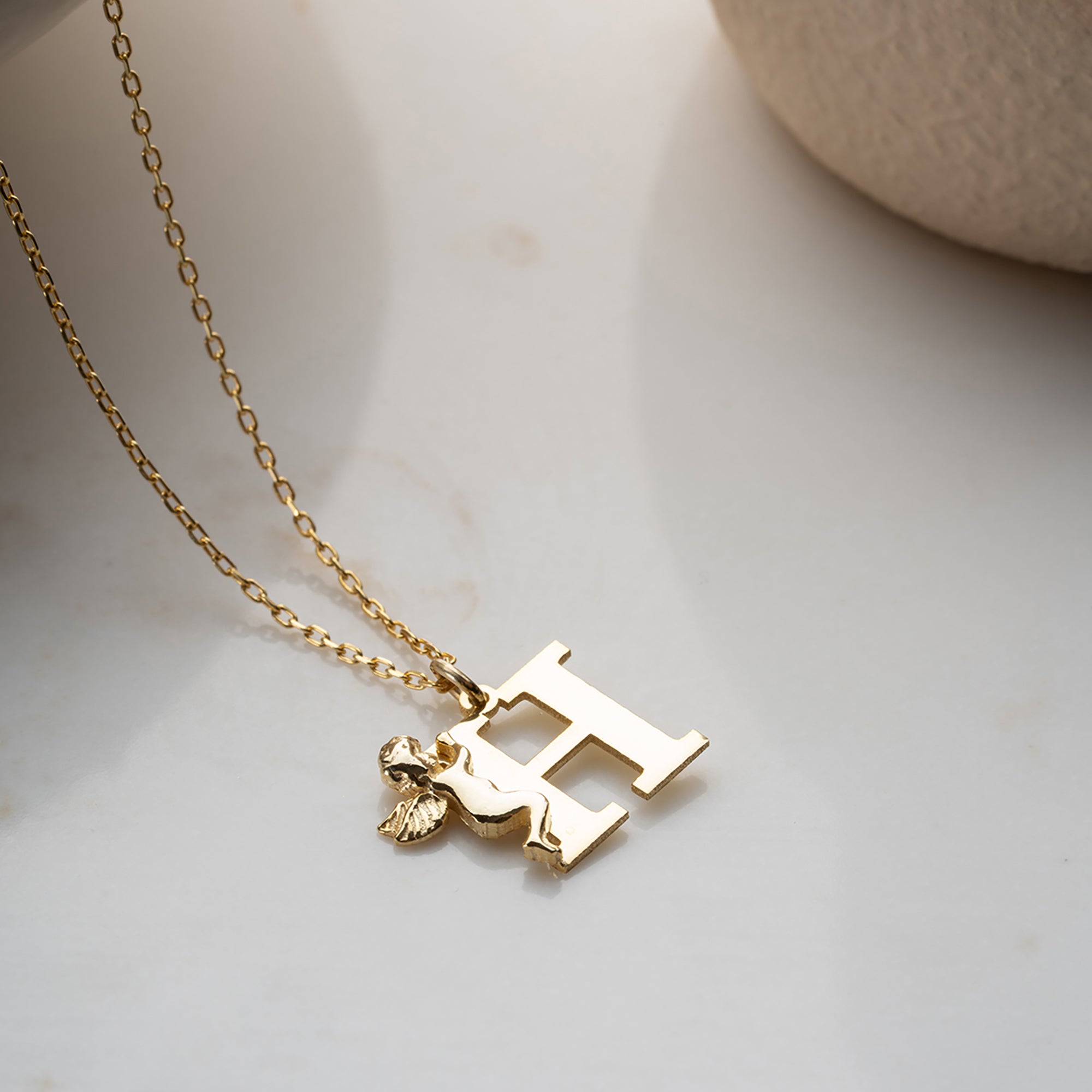 ÄNGLAR BREV KRAGE | 925 SILVER