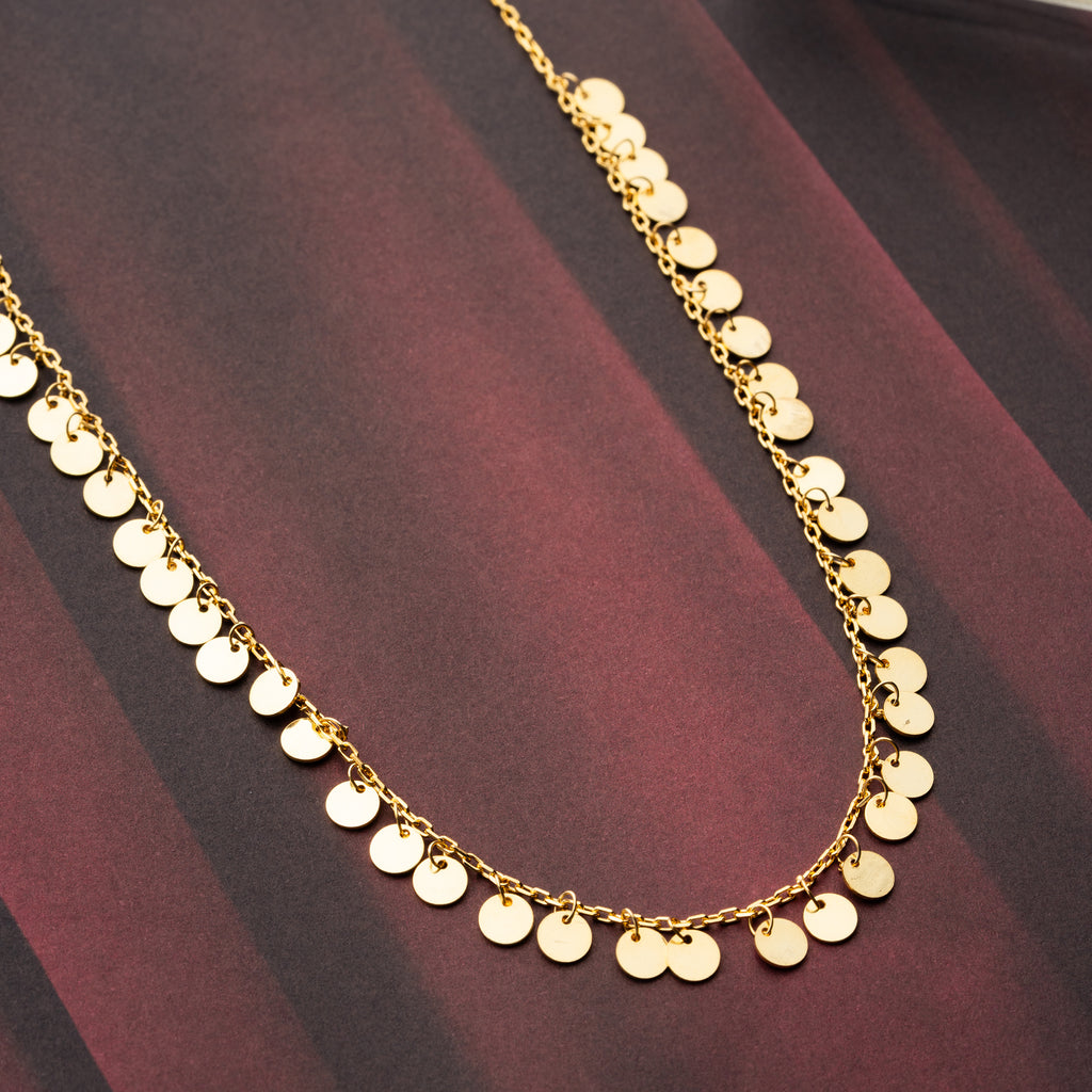 PALJETTHALSBAND | 925 SILVER