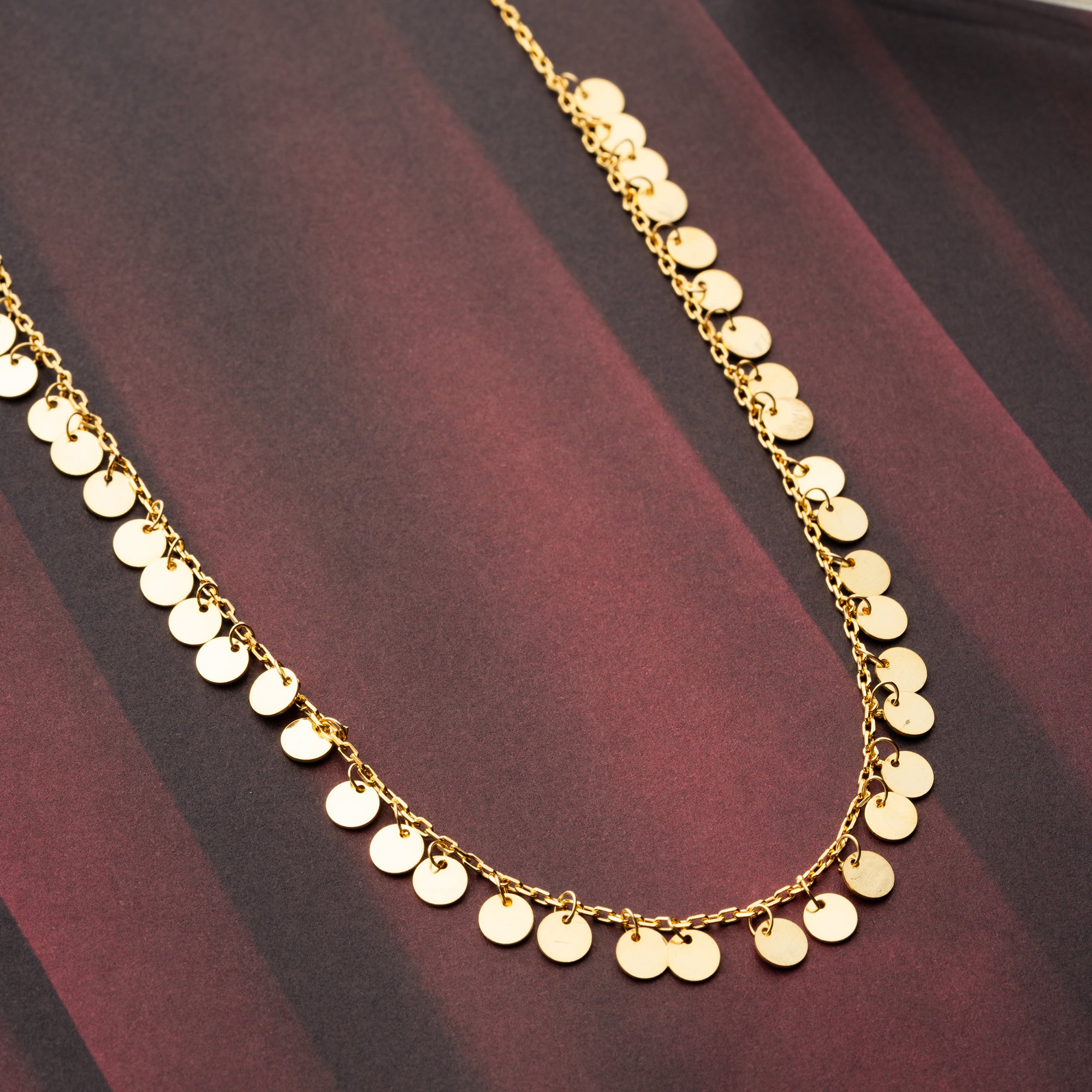 PALJETTHALSBAND | 925 SILVER
