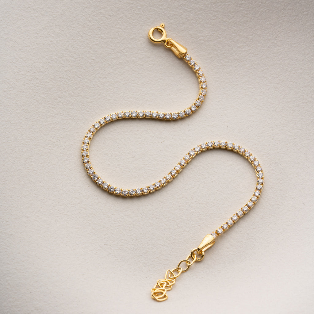 LUXE TENNISARMBAND | 925 SILVER