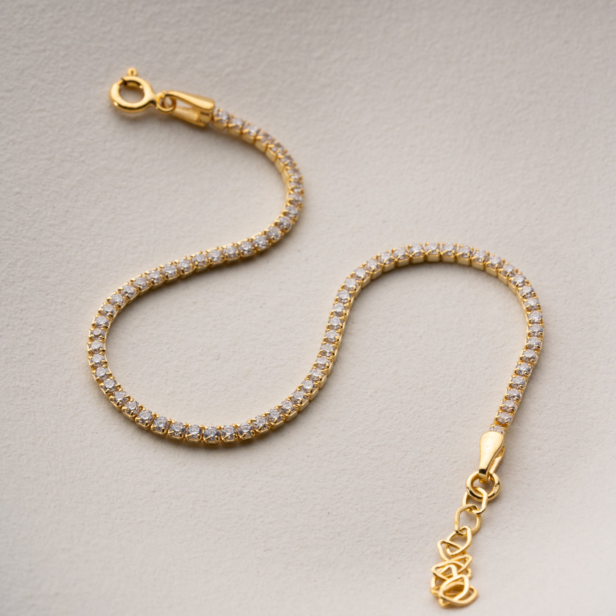 LUXE TENNISARMBAND | 925 SILVER