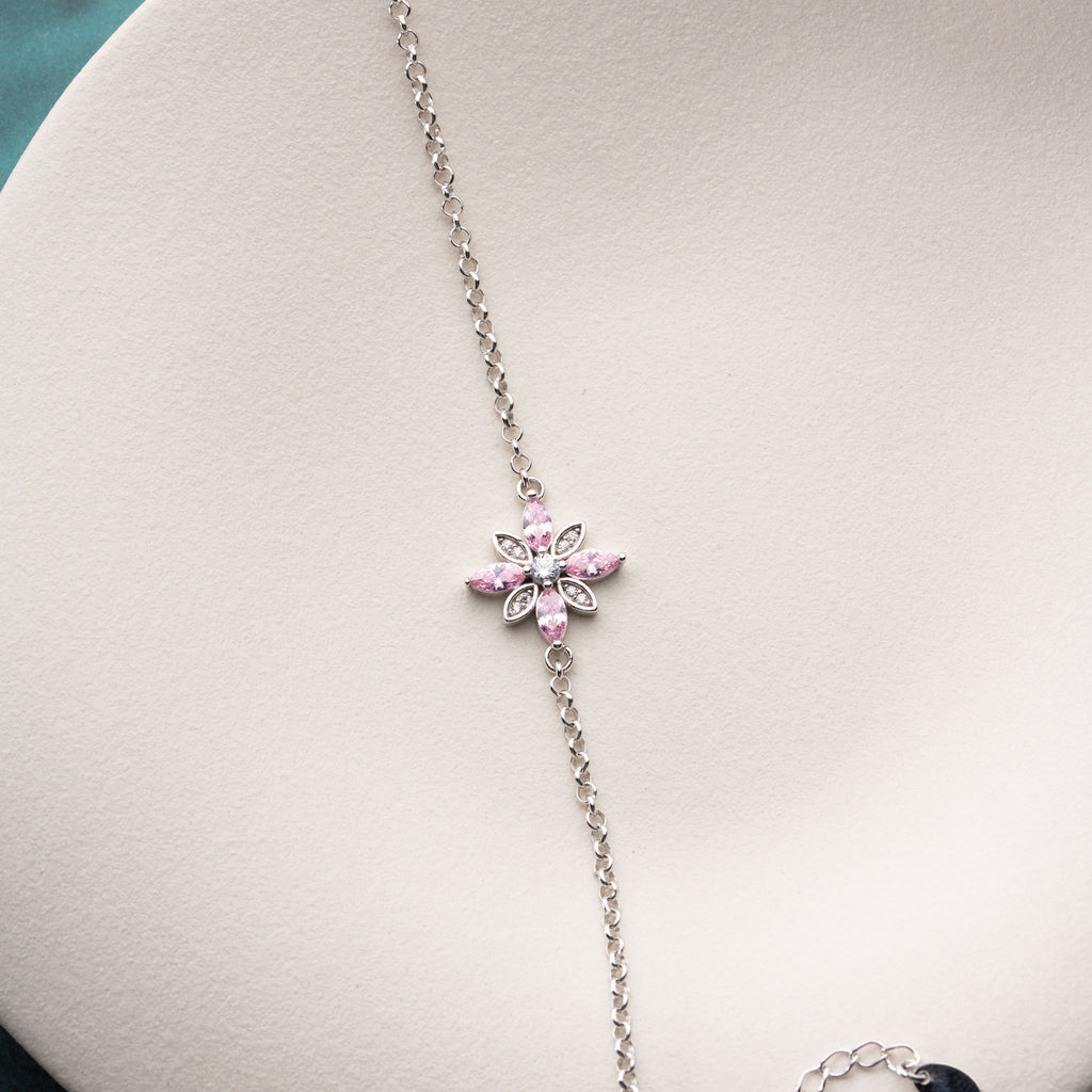 ROSABLOMMA ARMBAND | 925 SILVER