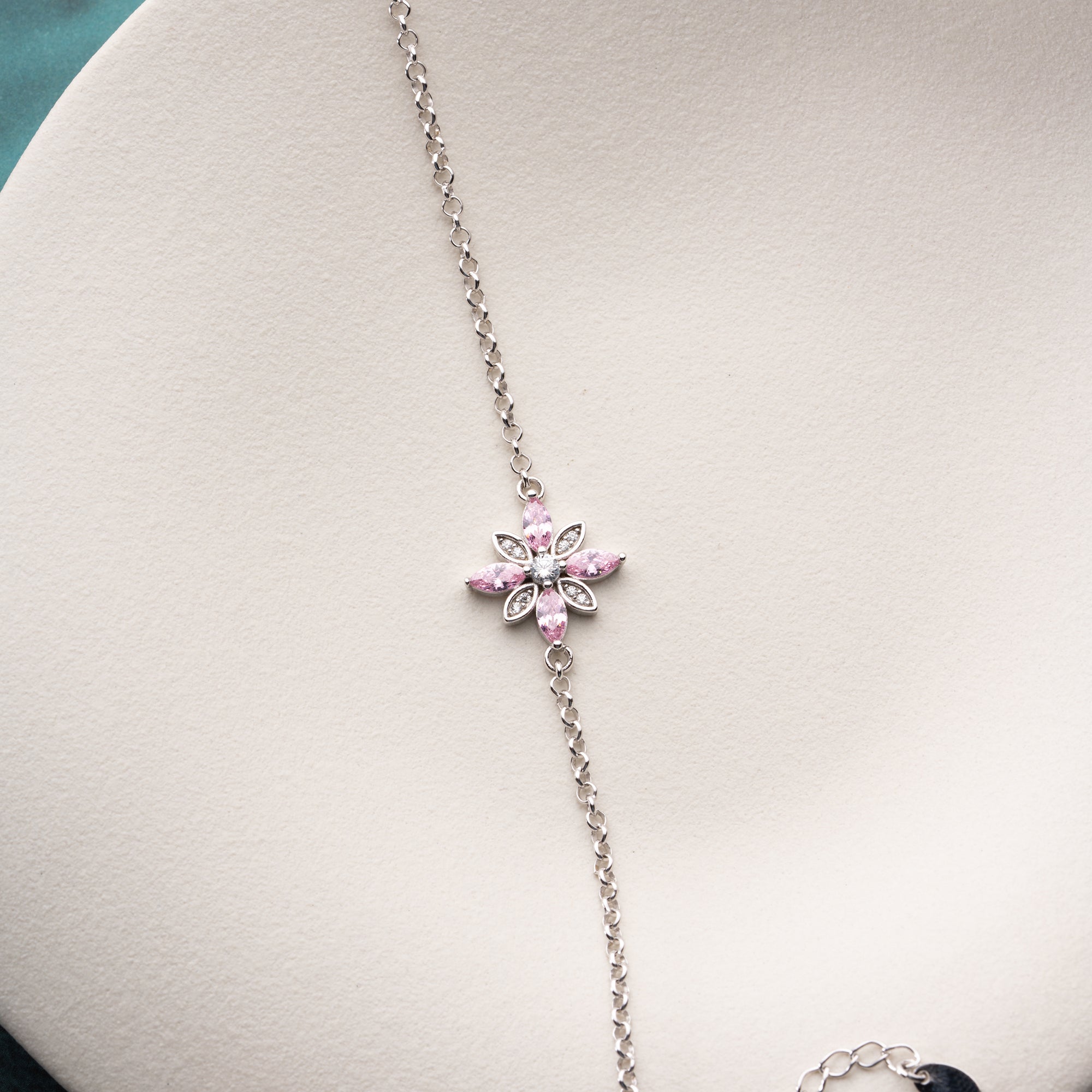 ROSABLOMMA ARMBAND | 925 SILVER