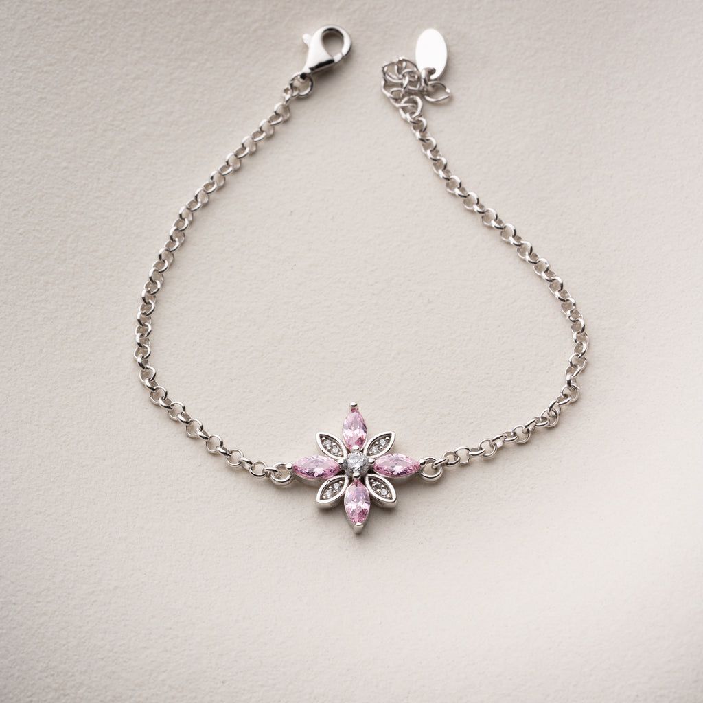 ROSABLOMMA ARMBAND | 925 SILVER