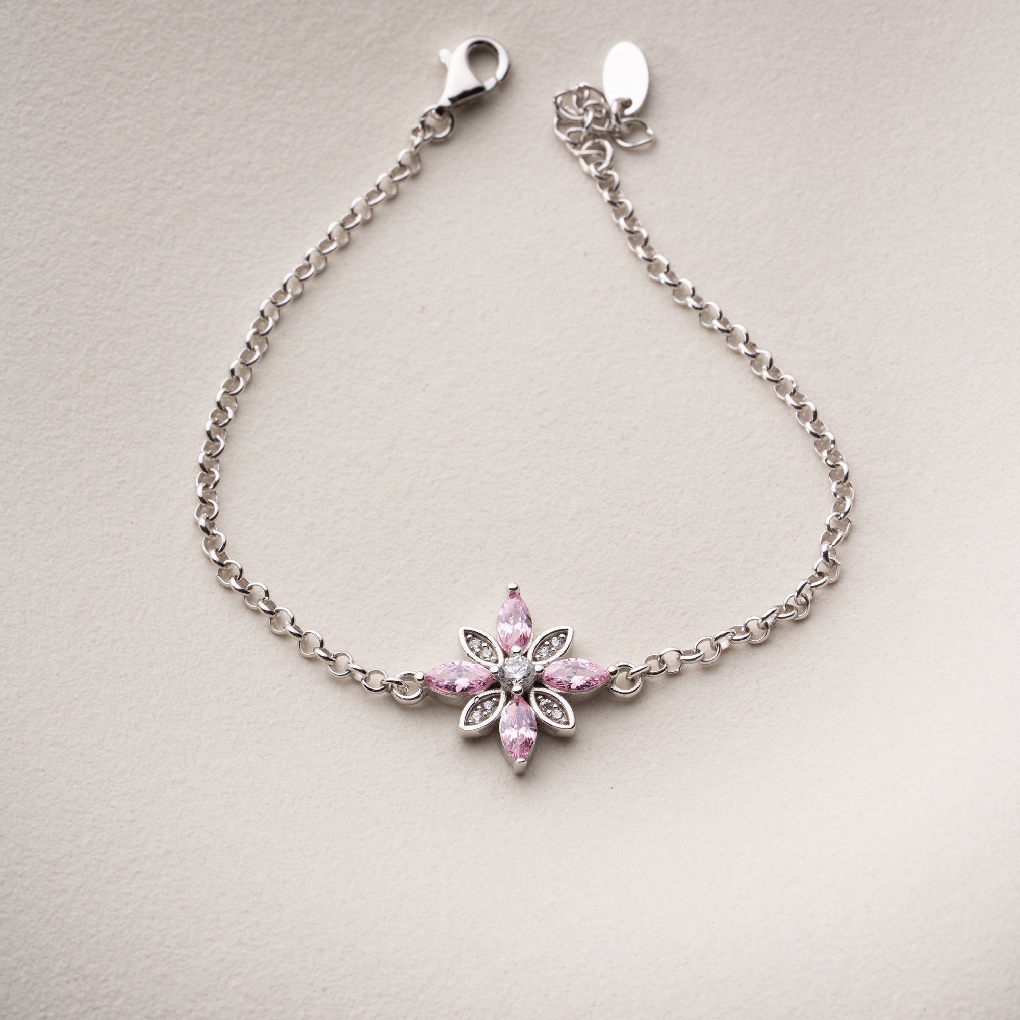ROSABLOMMA ARMBAND | 925 SILVER