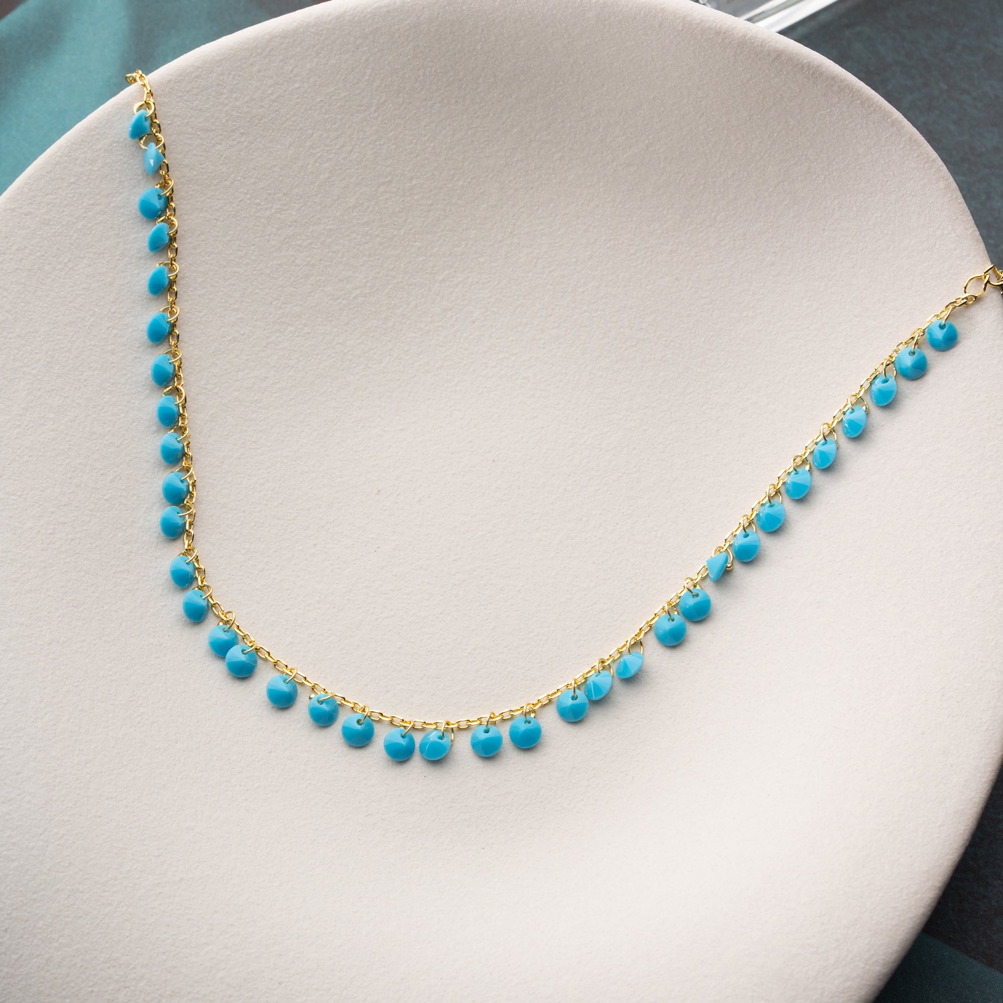 OCEAN ANKELKEDJA | 925 SILVER