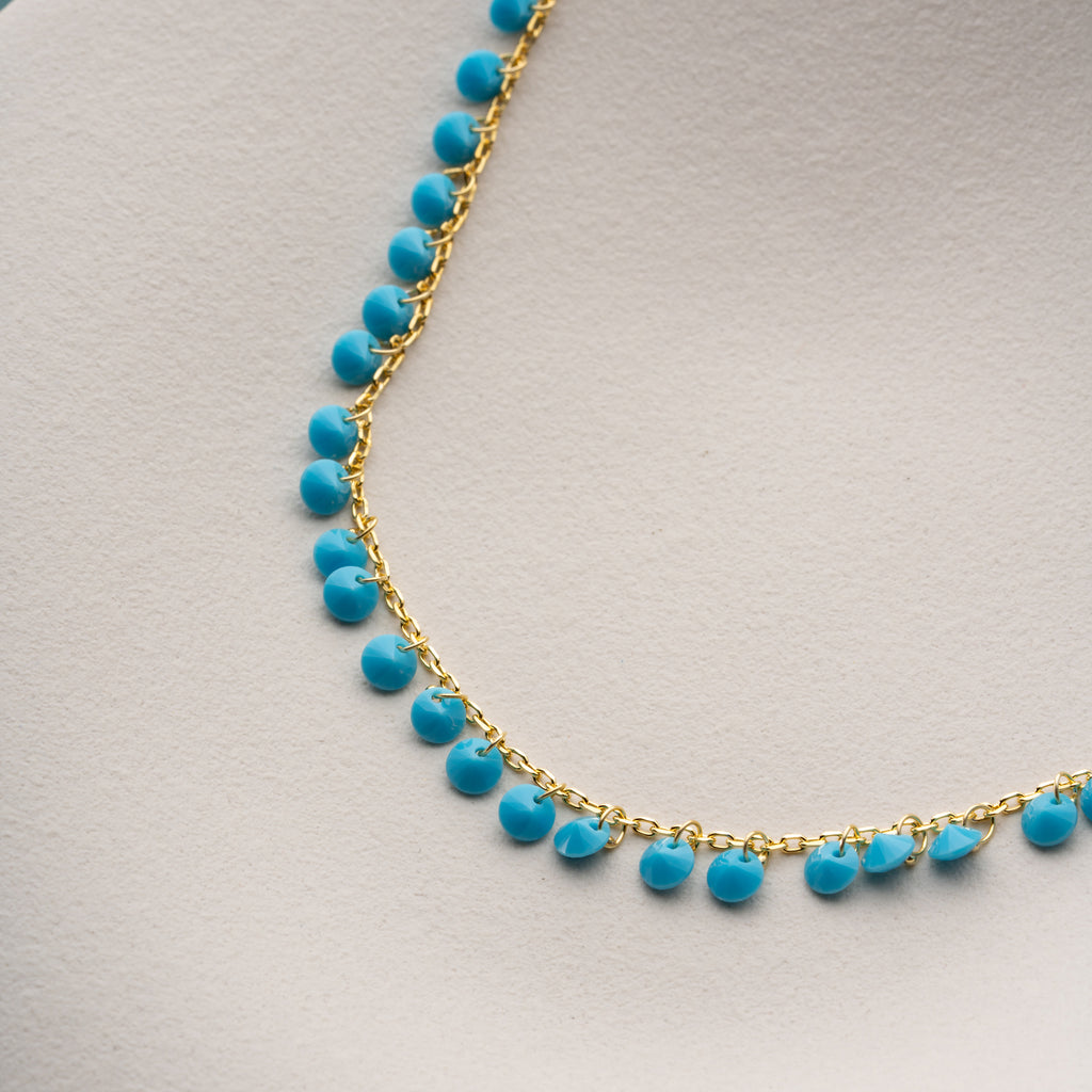 OCEAN ANKELKEDJA | 925 SILVER