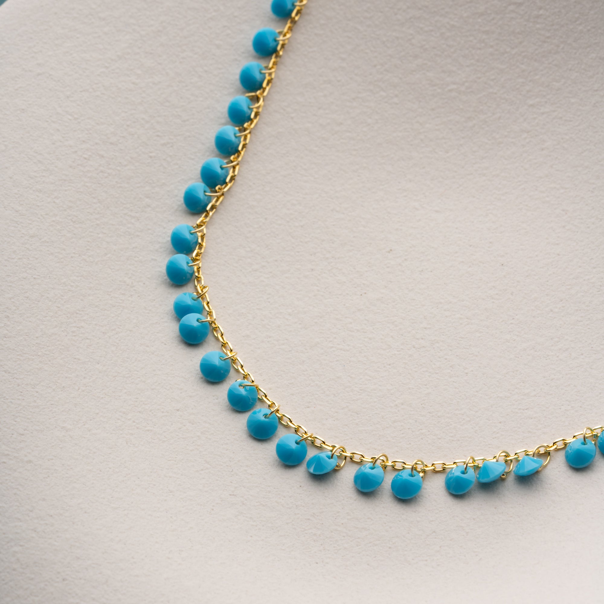 OCEAN ANKELKEDJA | 925 SILVER