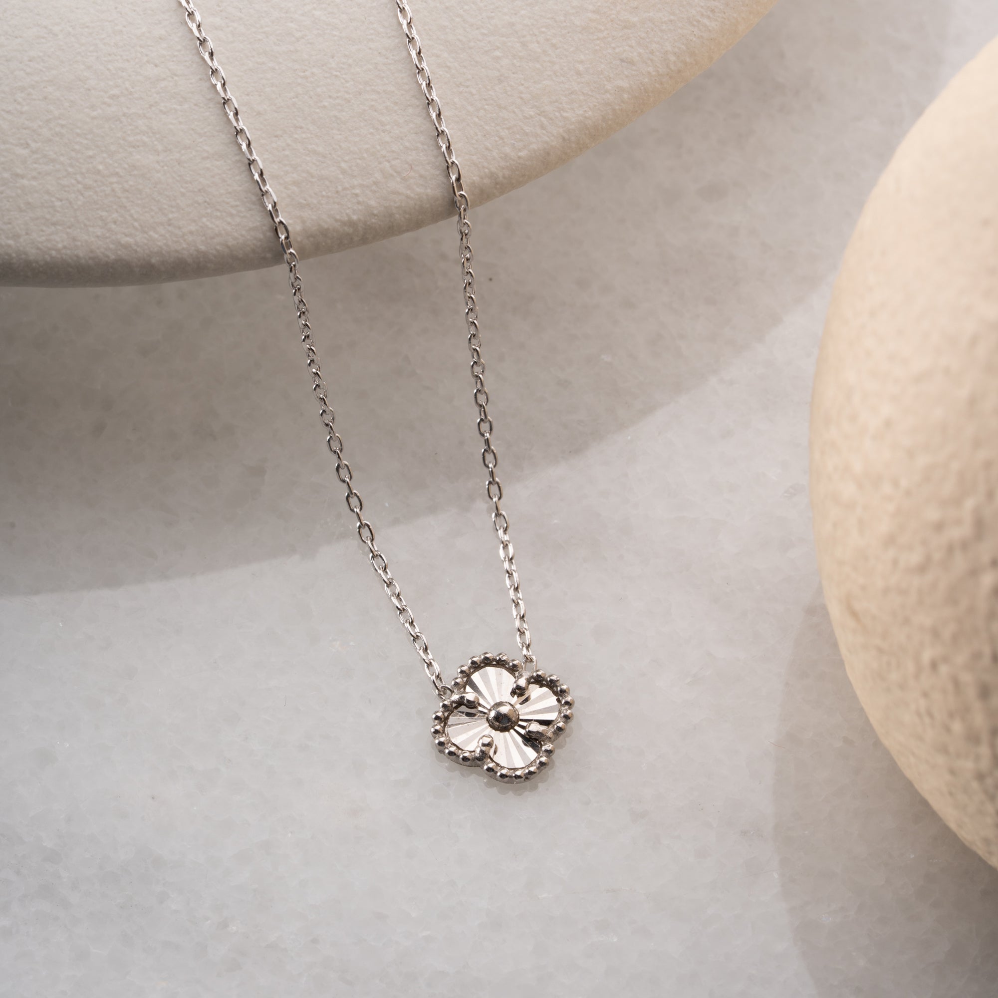 KLÖVERHALSBAND | 925 SILVER