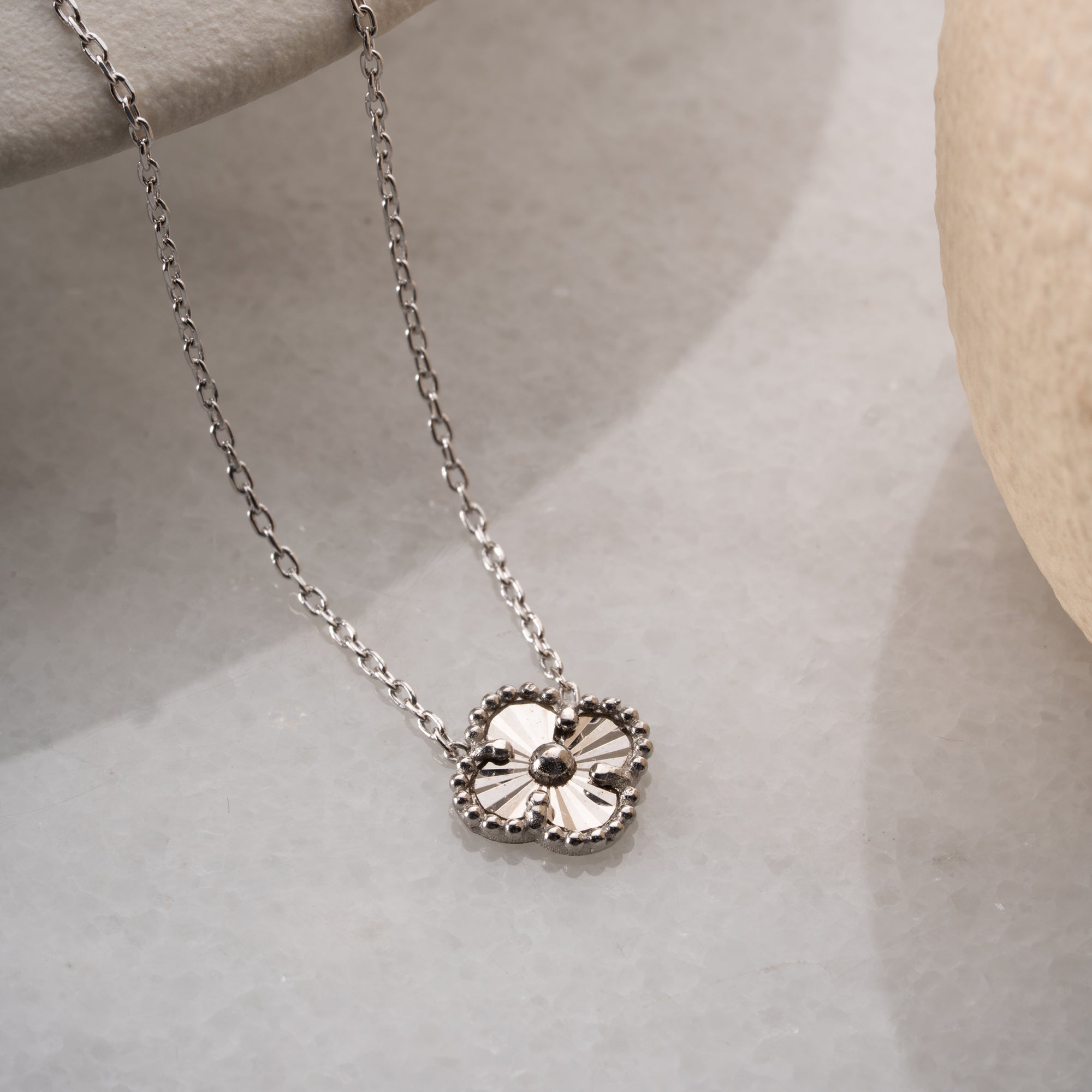 KLÖVERHALSBAND | 925 SILVER