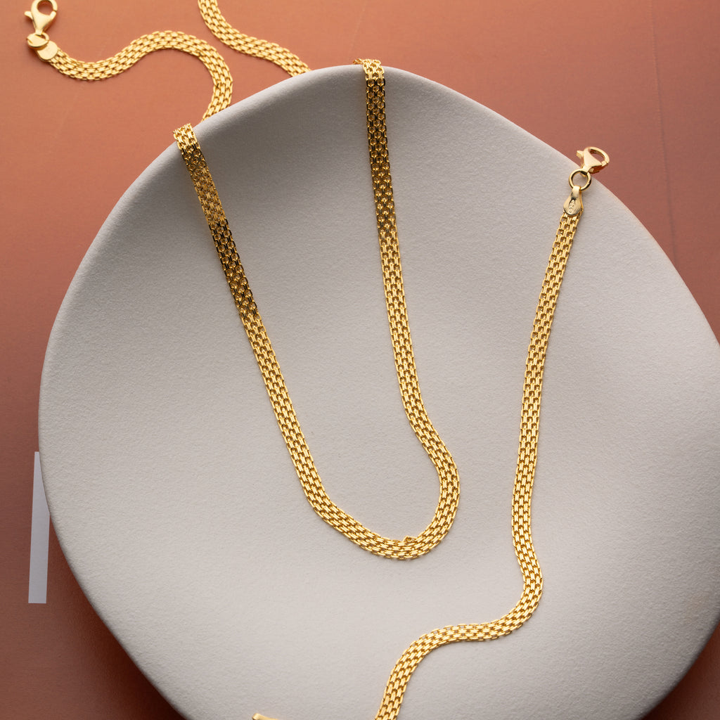 FLÄTAT SET | 925 SILVER