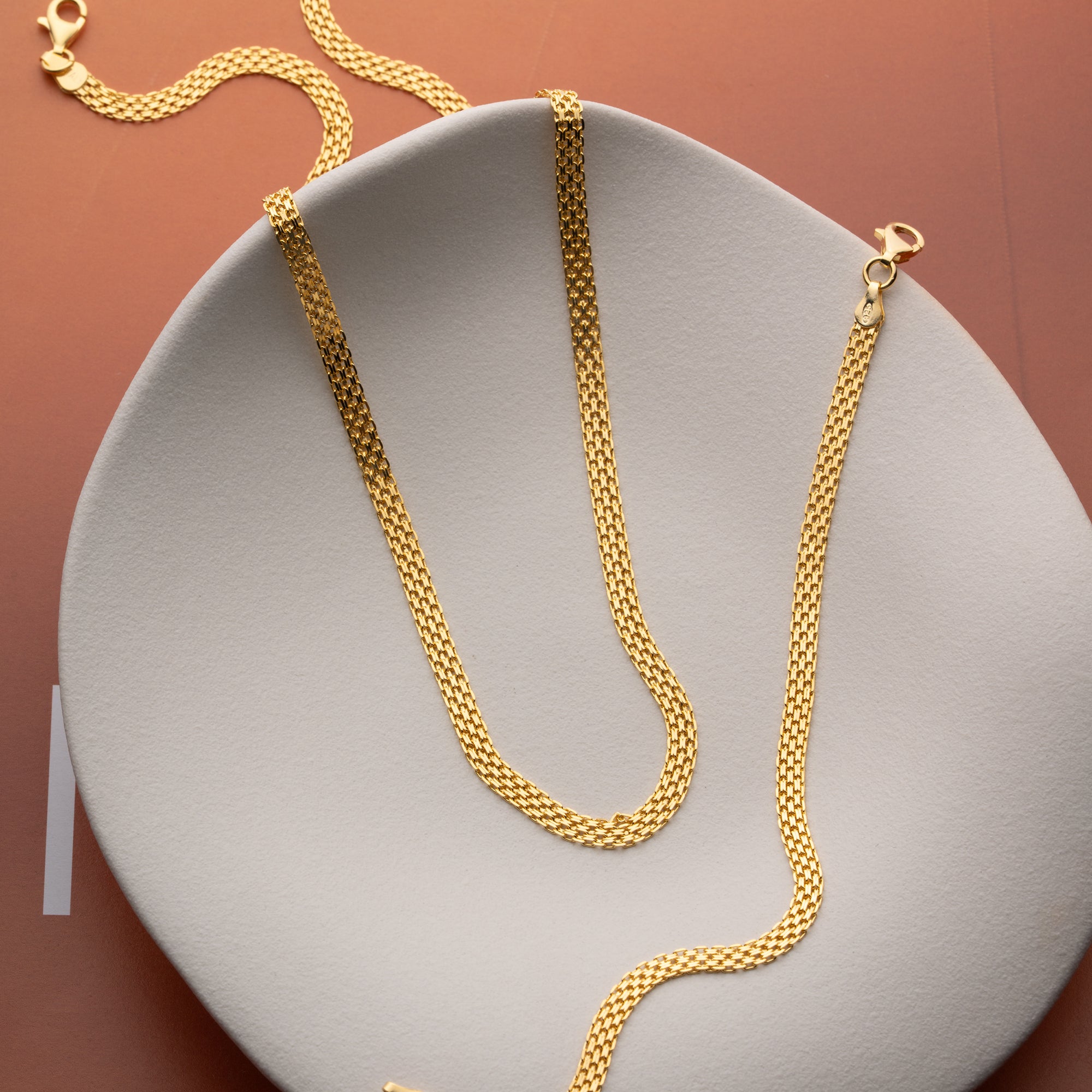 FLÄTAT SET | 925 SILVER