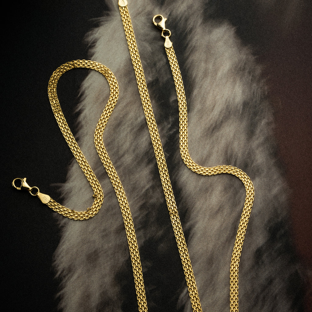 FLÄTAT SET | 925 SILVER
