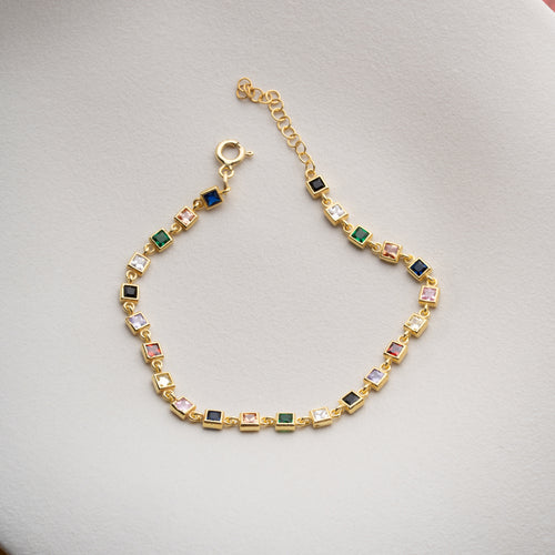 ARIS FÄRG ARMBAND | 925 SILVER