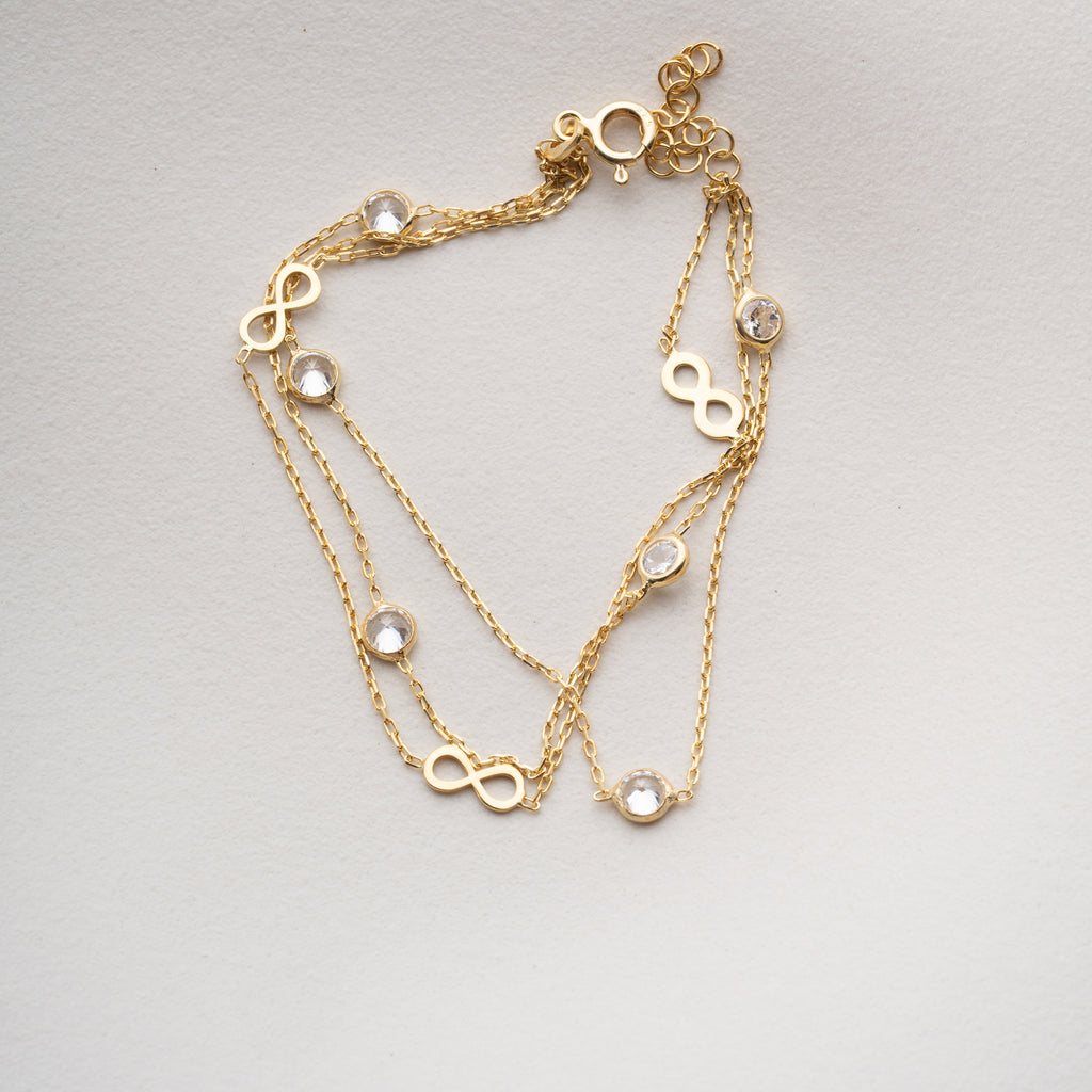 INFINITY ELYA ARMBAND | 925 SILVER