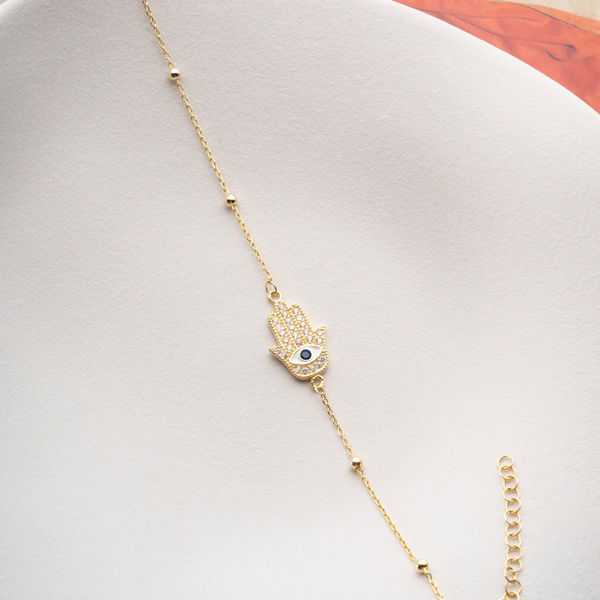 FATIMA'S HAND LEIRA ARMBAND | 925 SILVER