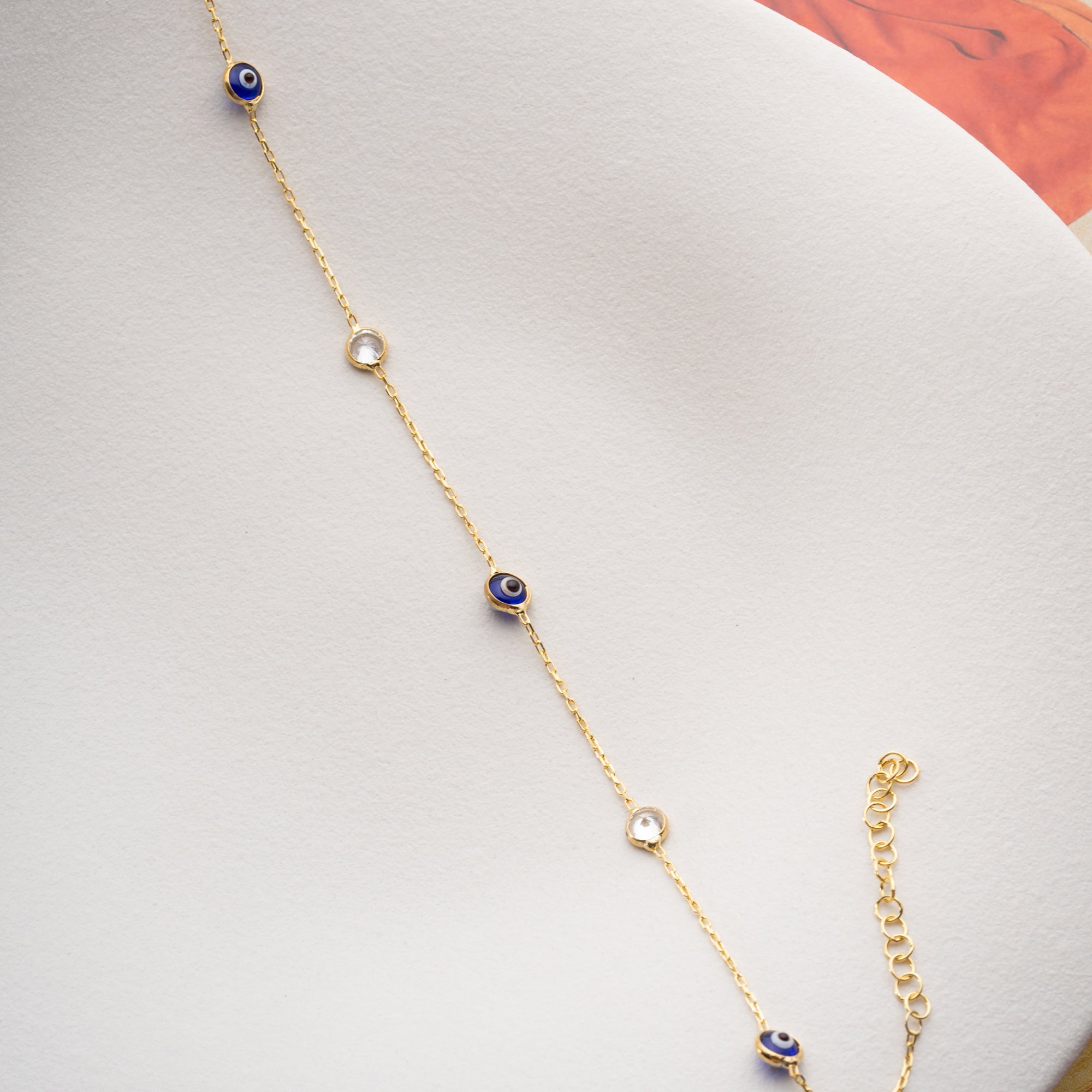 NAZAR X STONE ARMBAND | 925 SILVER