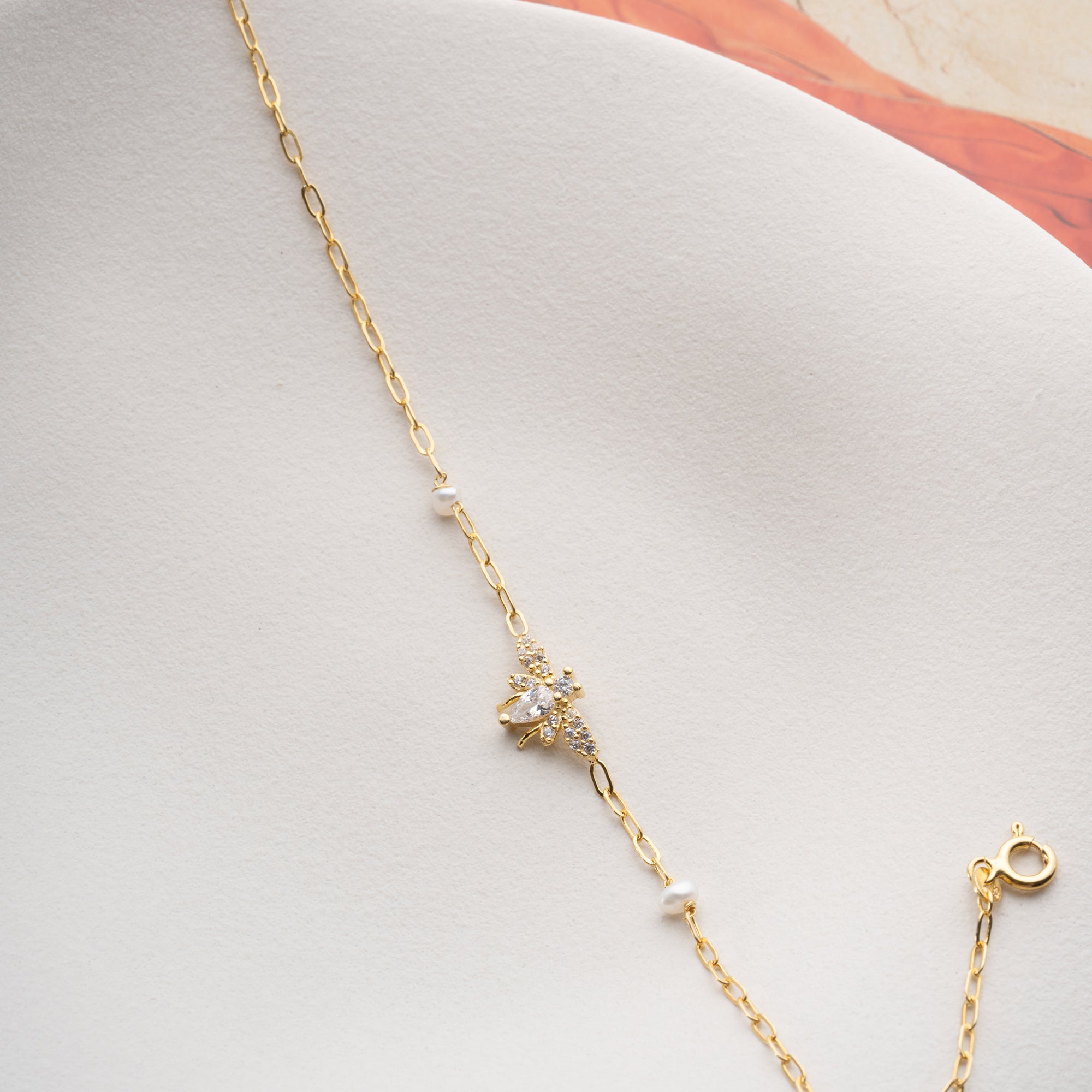 MIE PÄRLARMBAND | 925 SILVER