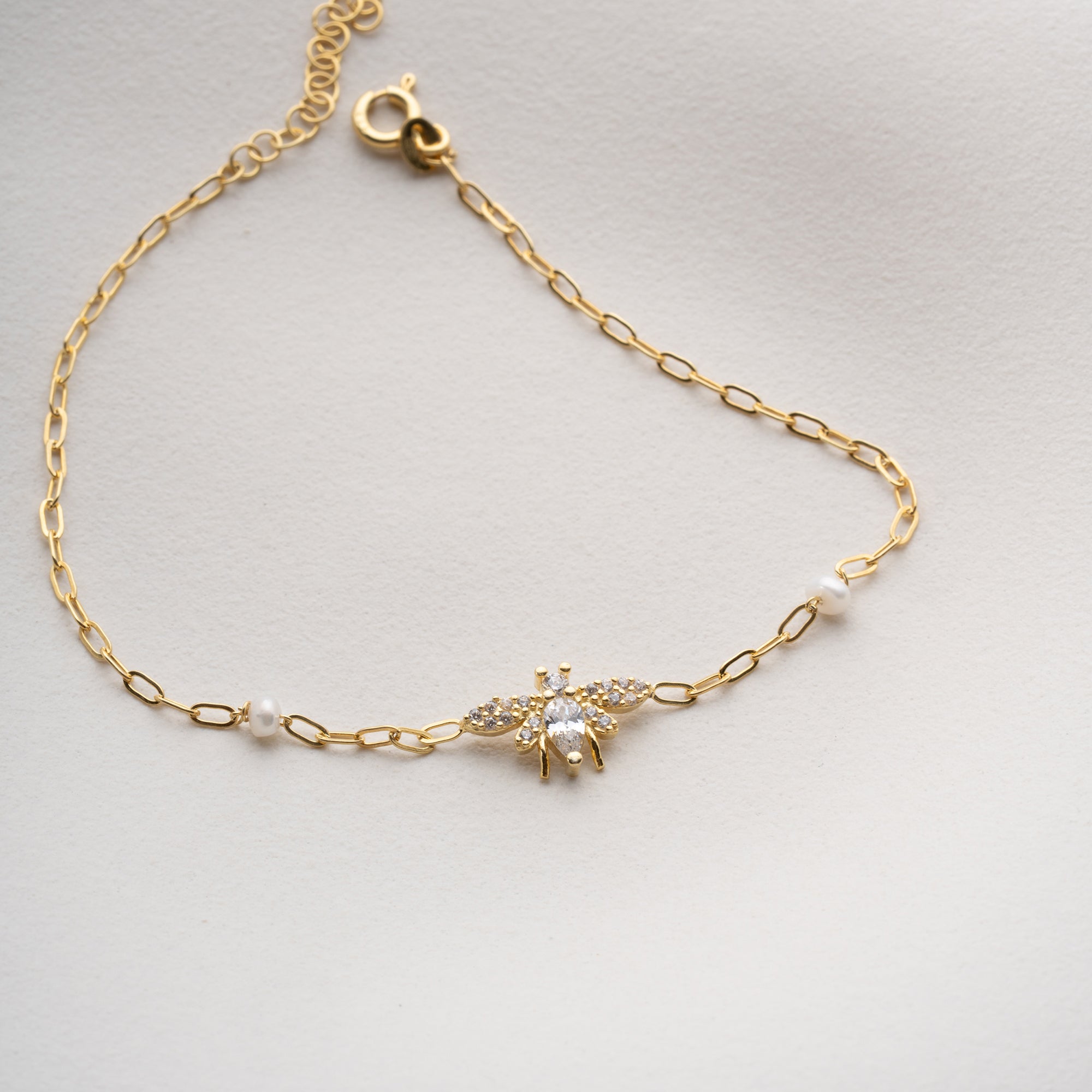 MIE PÄRLARMBAND | 925 SILVER