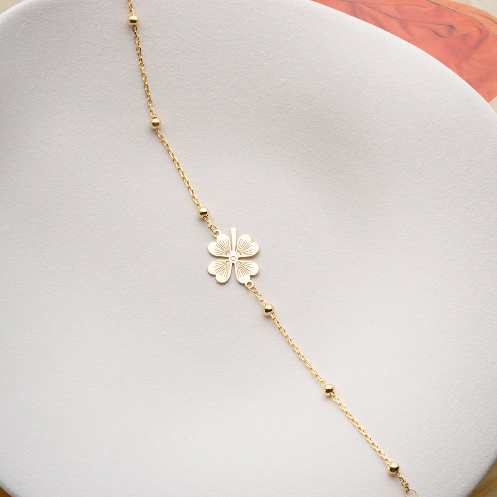 KLÖVER ELOR ARMBAND | 925 SILVER