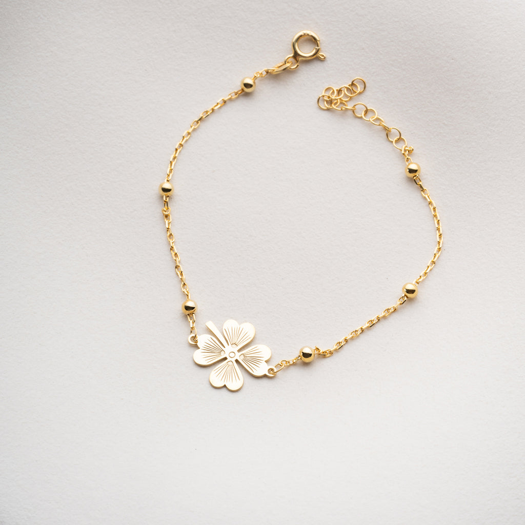 KLÖVER ELOR ARMBAND | 925 SILVER