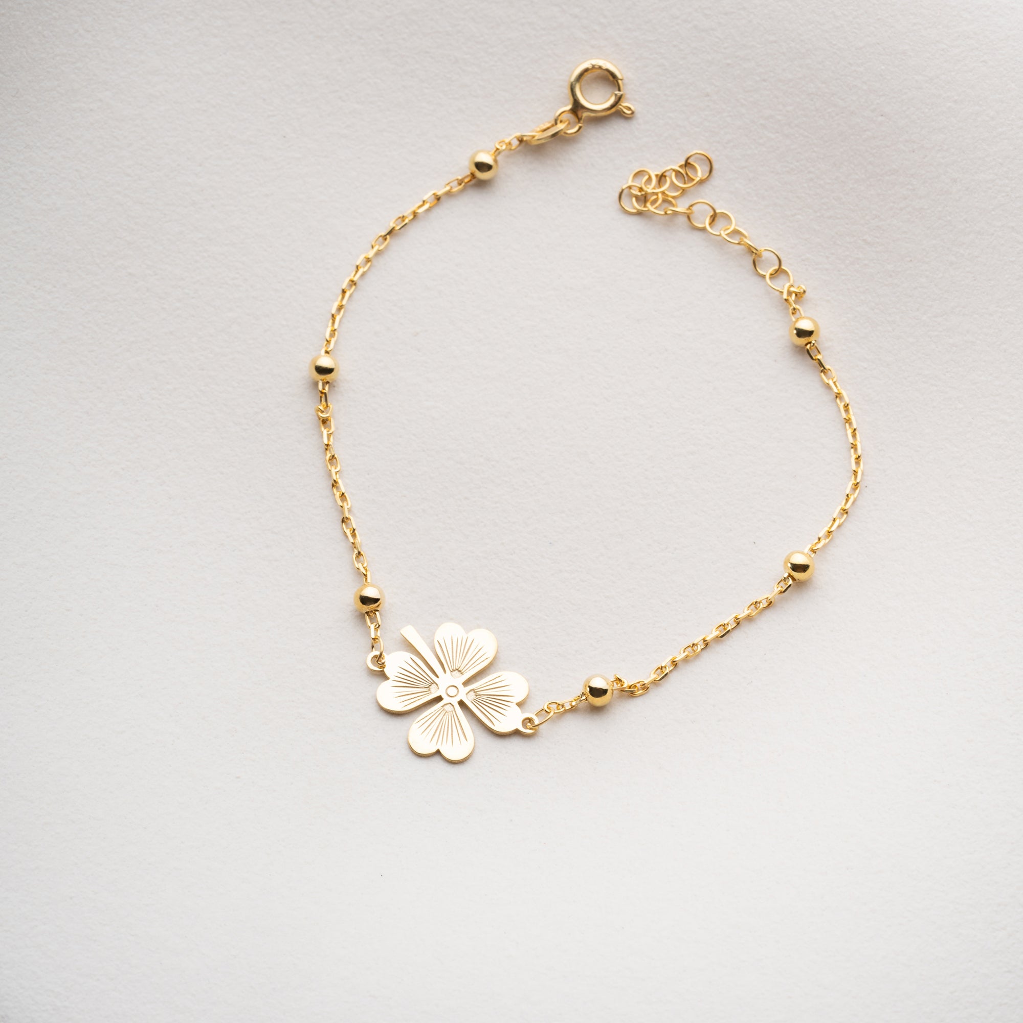 KLÖVER ELOR ARMBAND | 925 SILVER