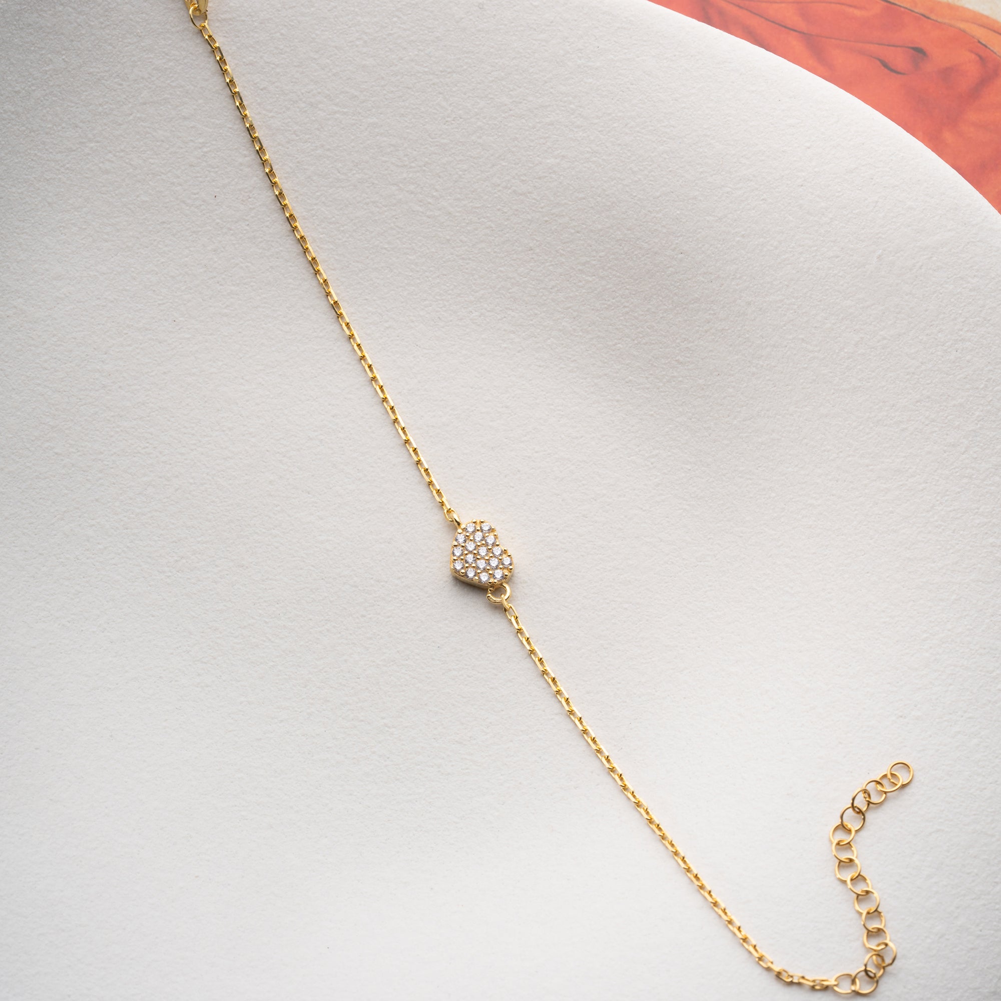 MINI HJÄRTA ARMBAND | 925 SILVER