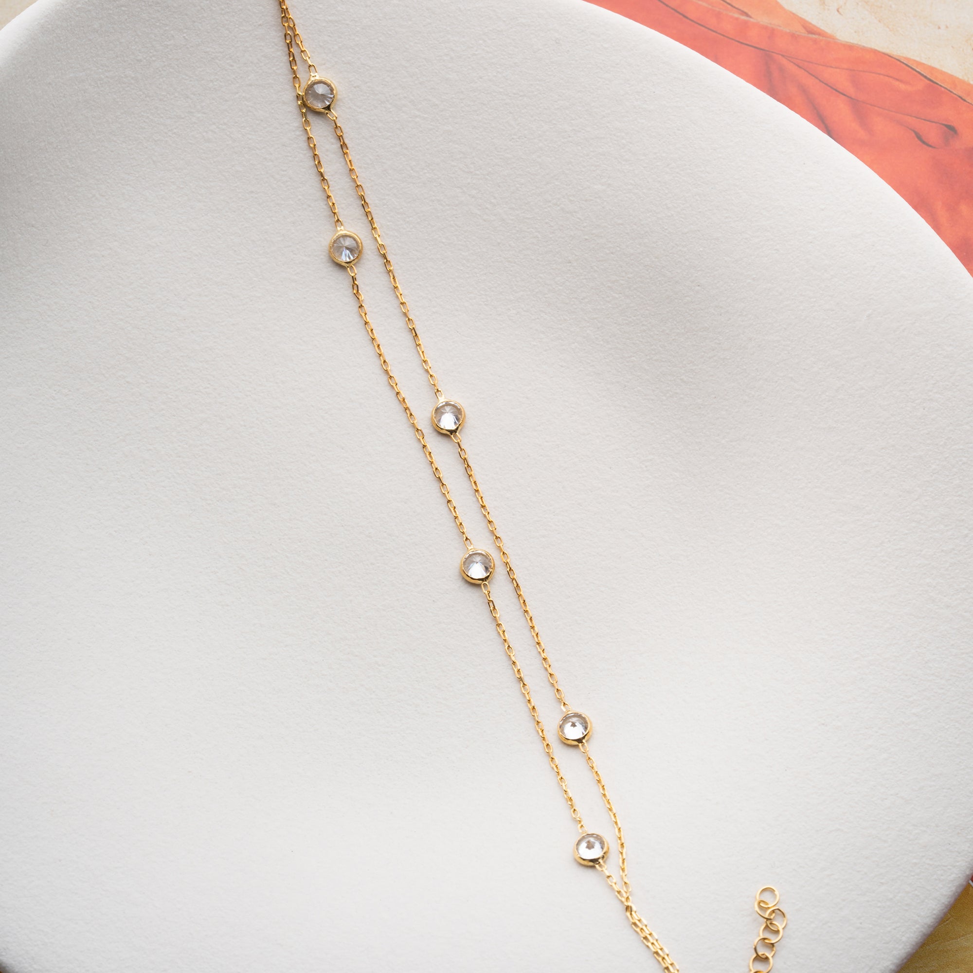 VIKI STENER ARMBAND | 925 SILVER