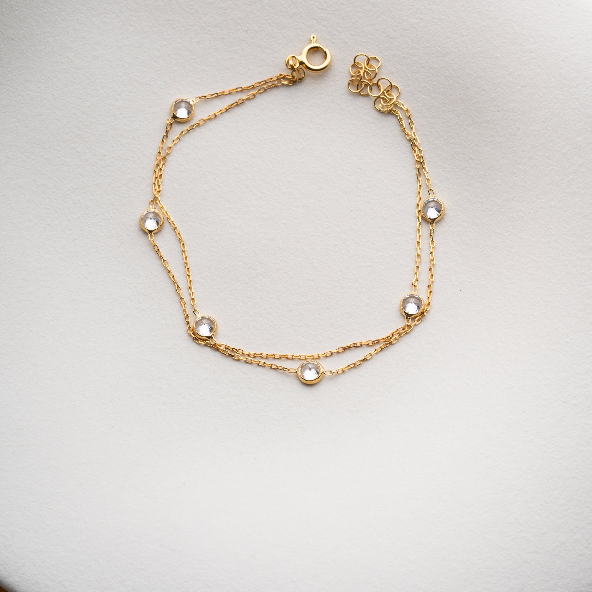 VIKI STENER ARMBAND | 925 SILVER