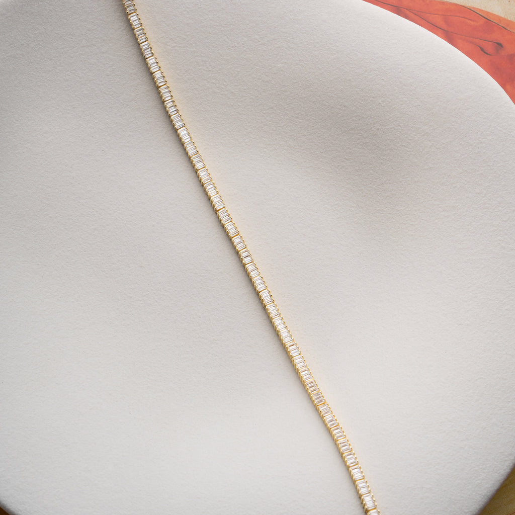 NIVODE BAGEUETTE-ARMBAND | 925 SILVER