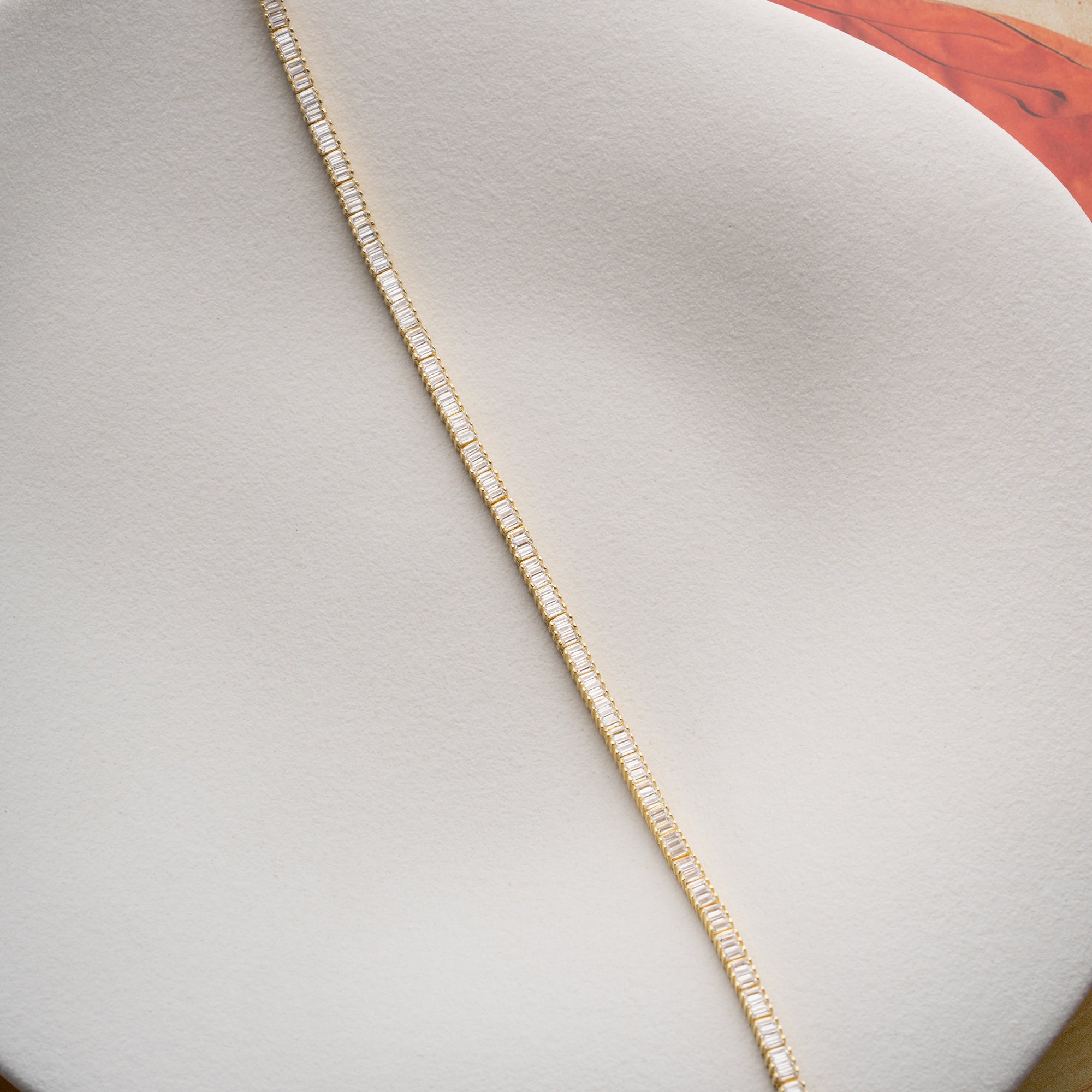 NIVODE BAGEUETTE-ARMBAND | 925 SILVER