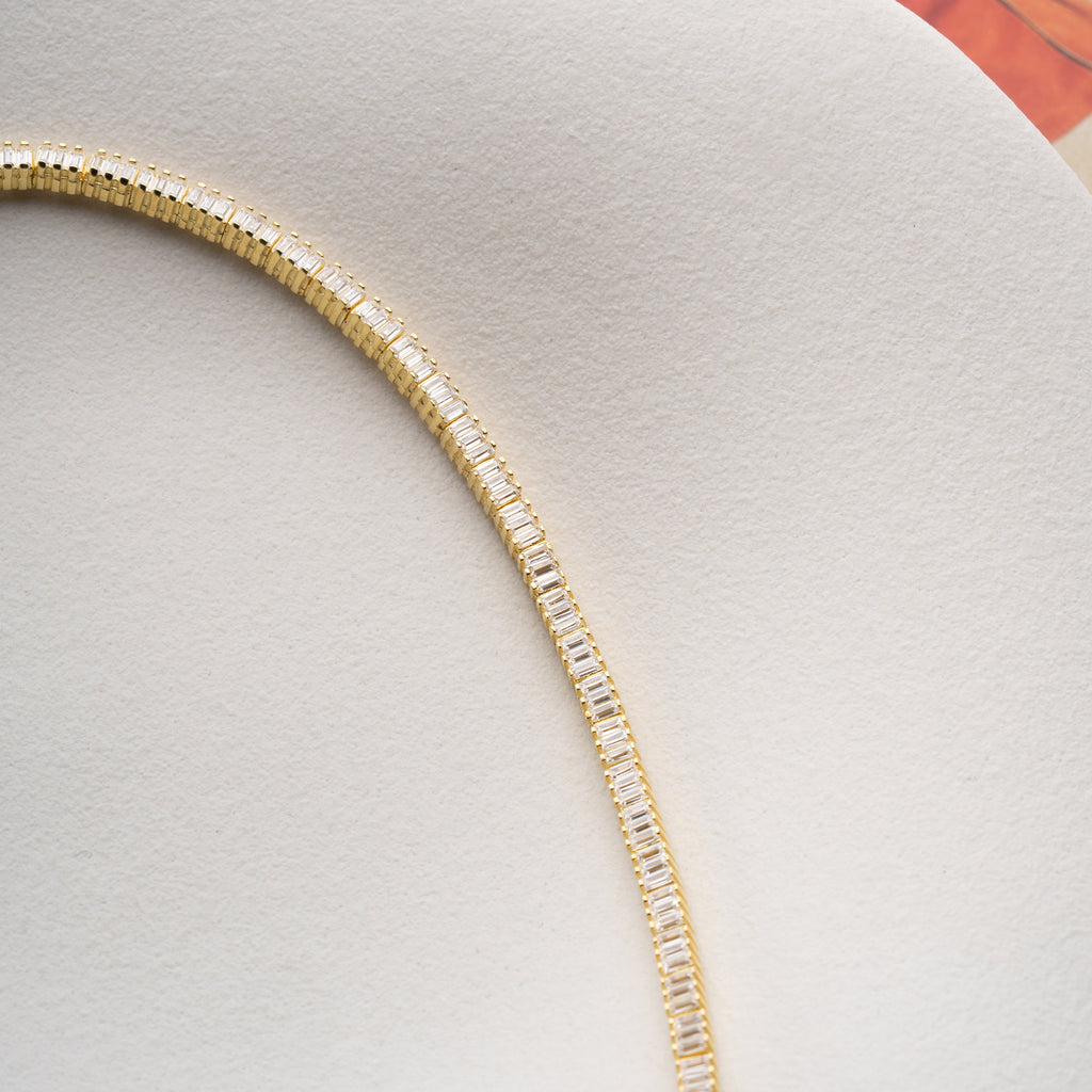 NIVODE BAGEUETTE-ARMBAND | 925 SILVER