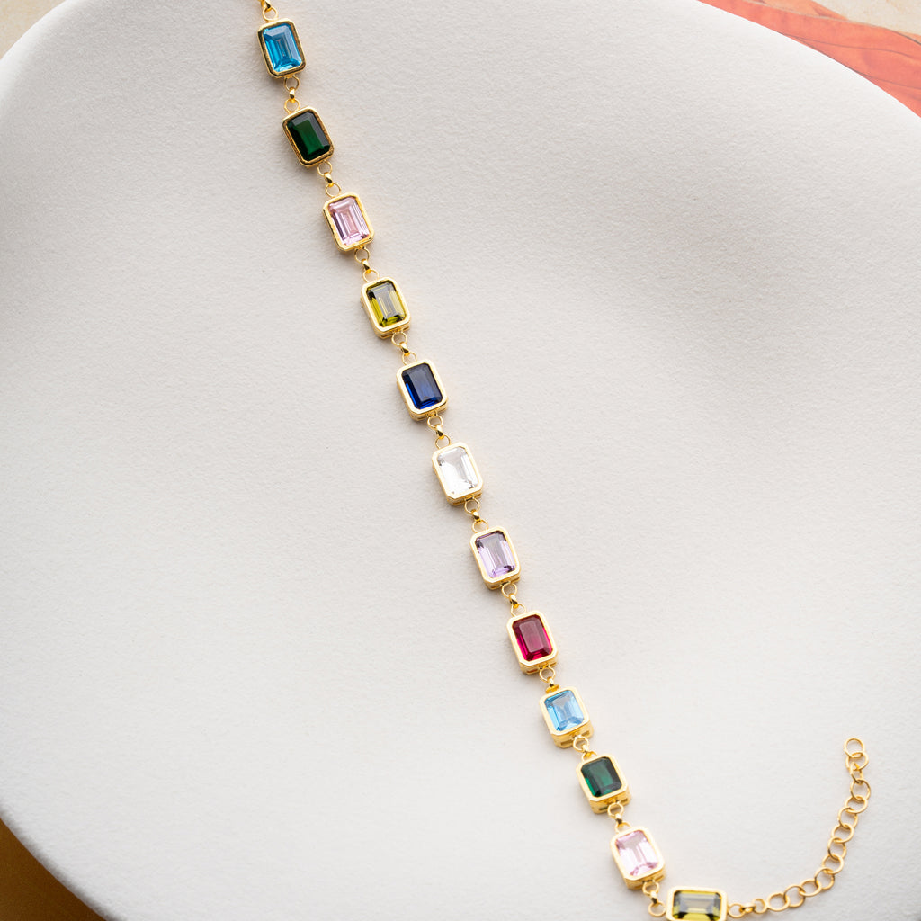 RUBIY ARMBAND | 925 SILVER