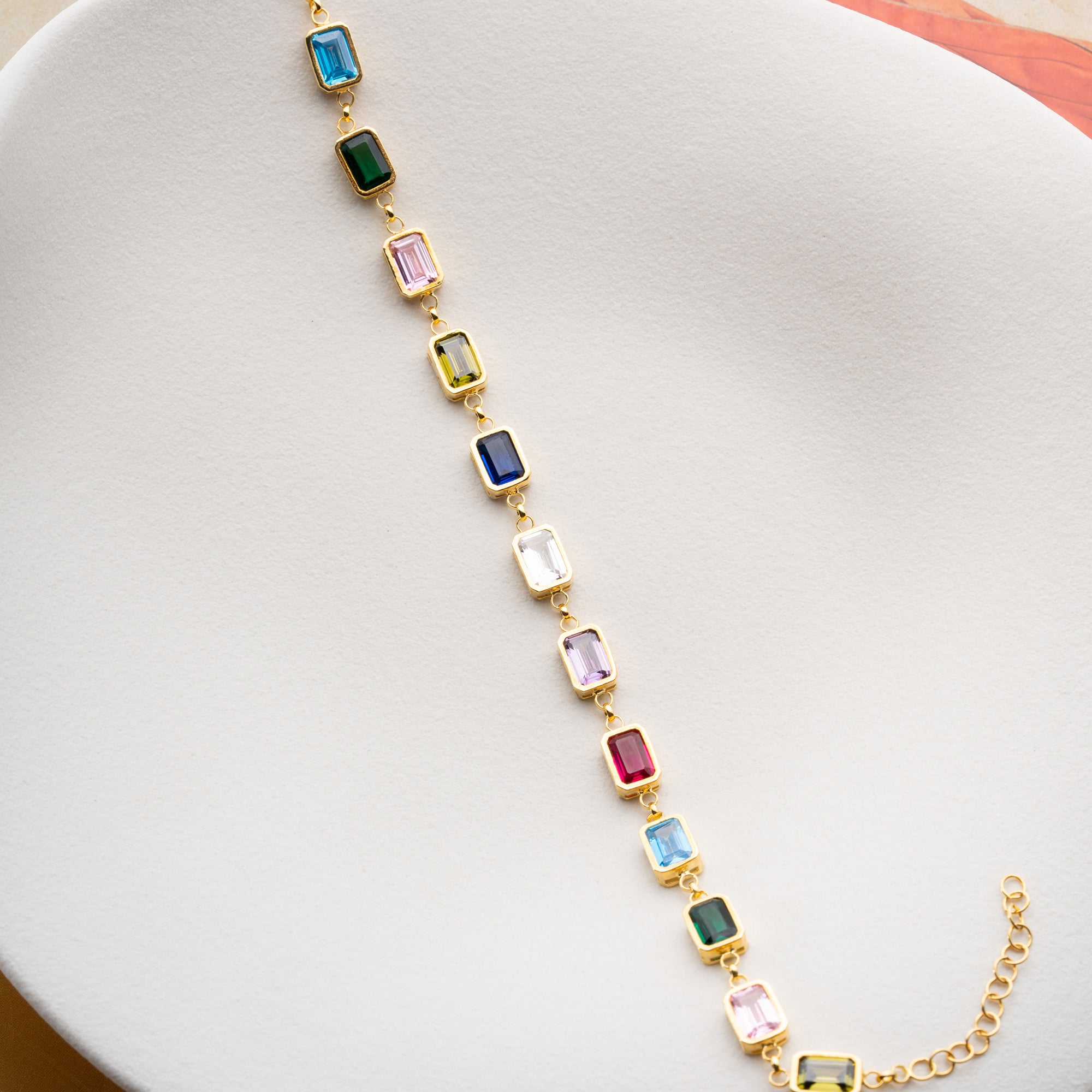 RUBIY ARMBAND | 925 SILVER